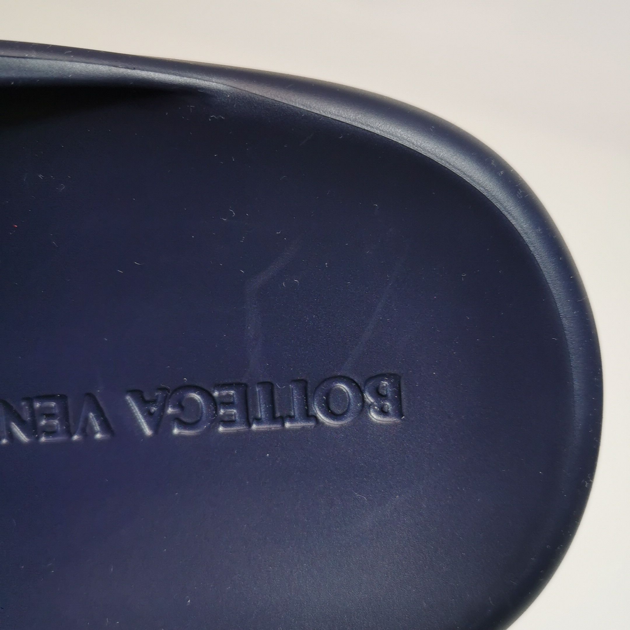 Bottega Veneta Bottega Veneta Navy Molded Slides Size 40 Size US 7 / EU 40 - 14 Thumbnail