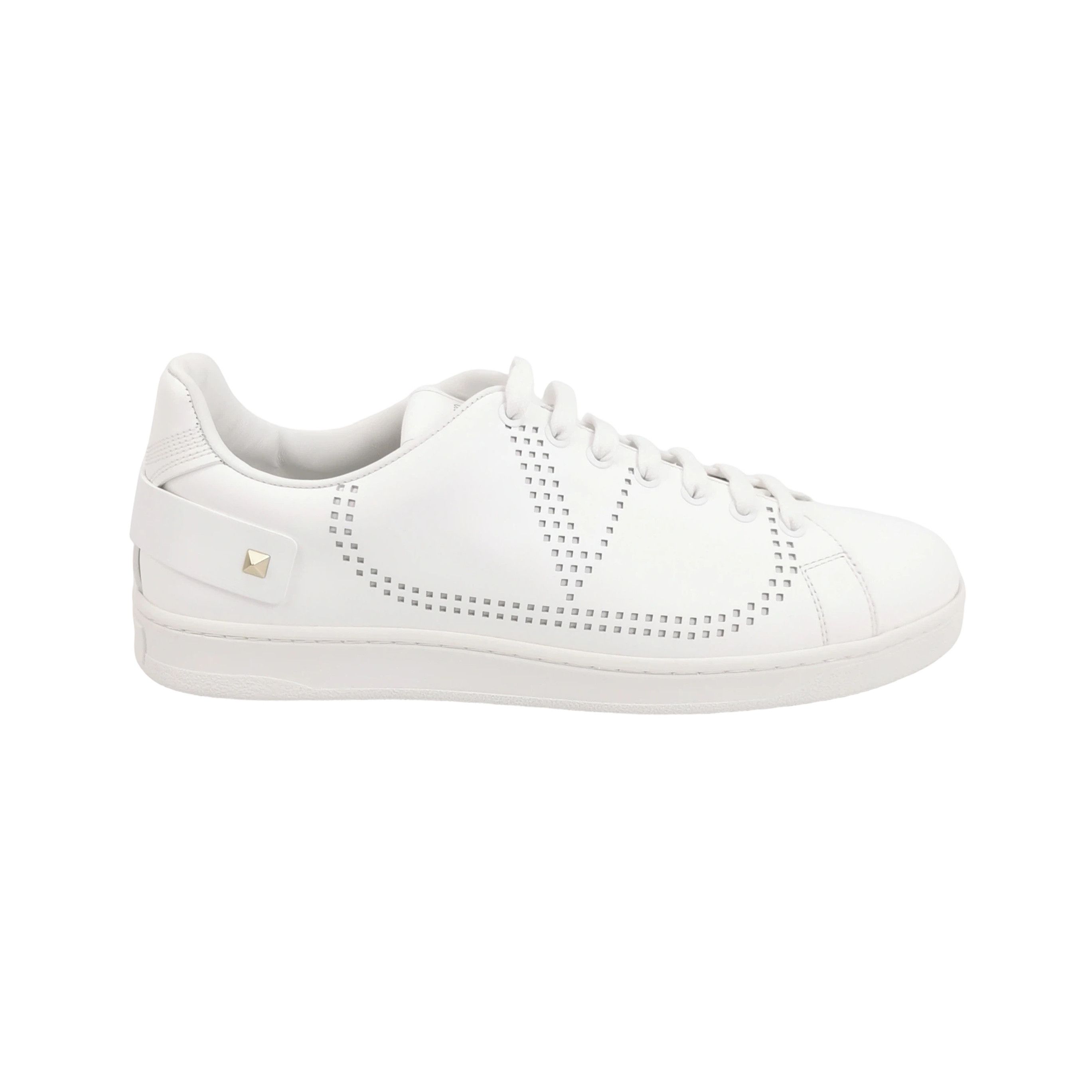 Valentino Valentino Backnet Studded Leather Sneakers 41 Size US 8 / EU 41 - 2 Thumbnail