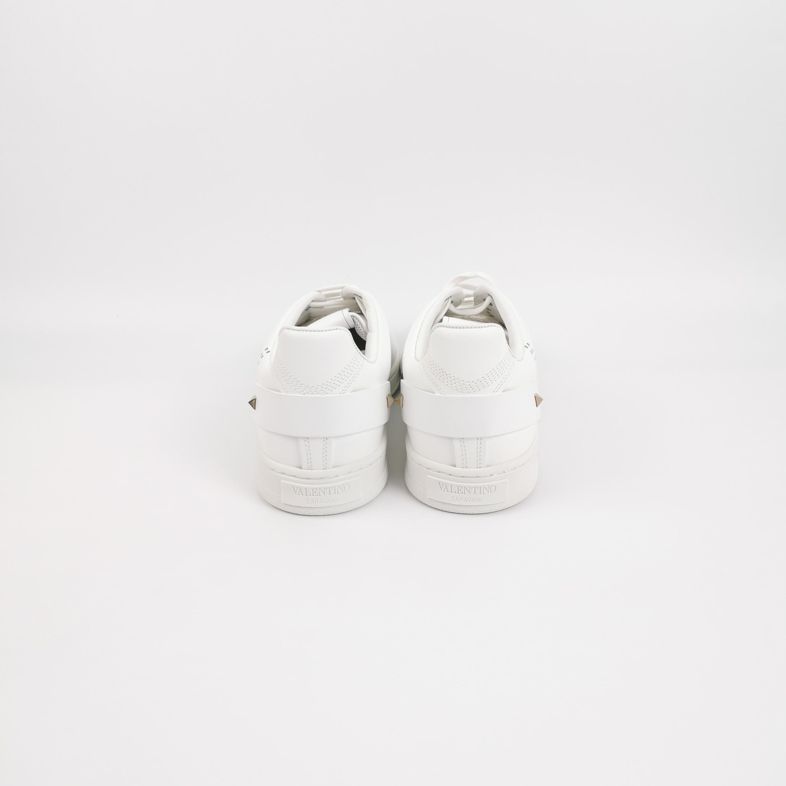 Valentino Valentino Backnet Studded Leather Sneakers 41 Size US 8 / EU 41 - 5 Thumbnail
