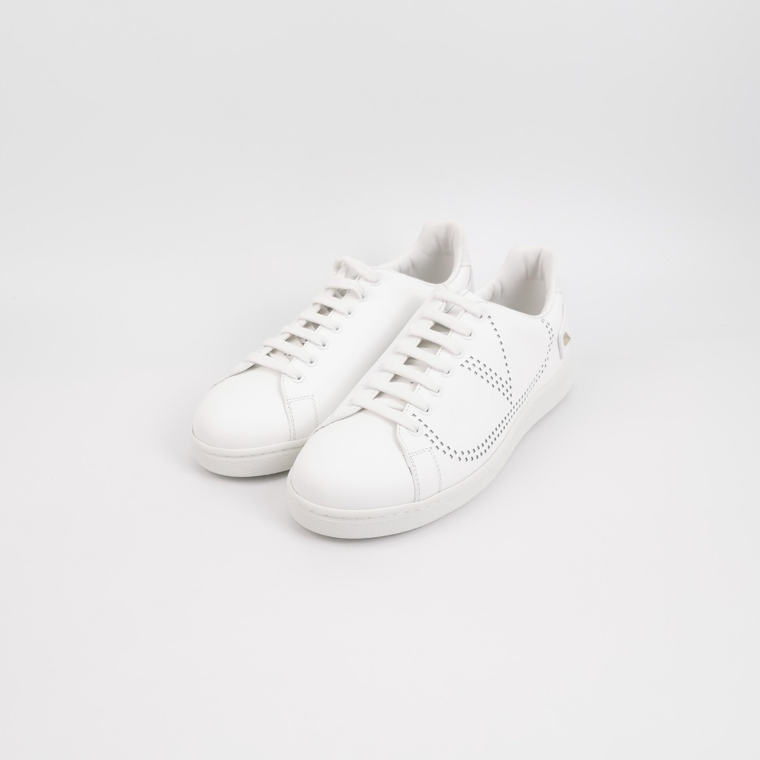 Valentino Valentino Backnet Studded Leather Sneakers 41 Size US 8 / EU 41 - 3 Thumbnail