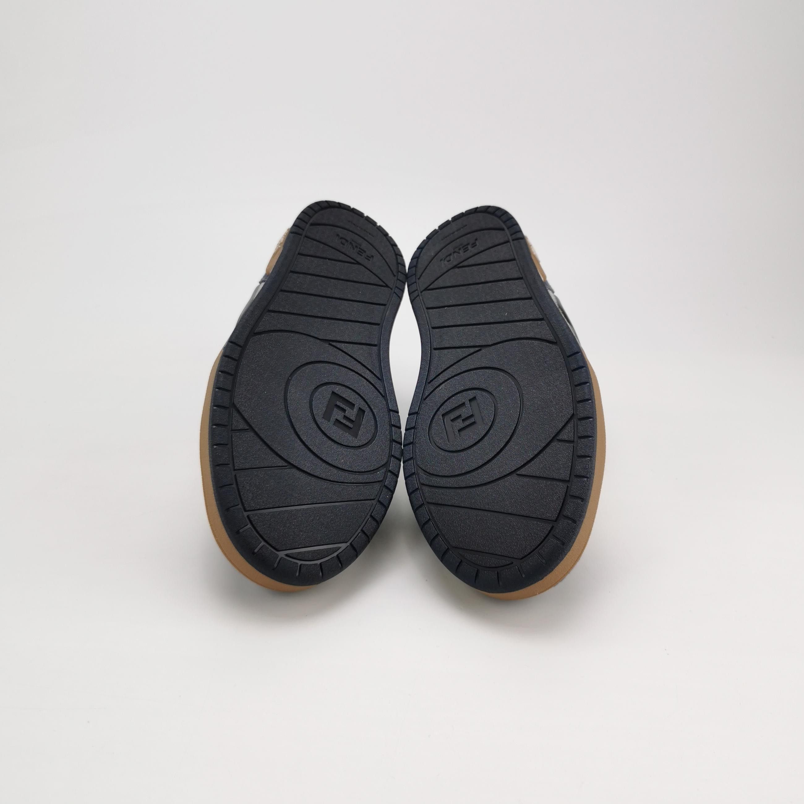 Fendi Fendi FF Logo Denim Low-Top Sneakers EU 44 Size US 11 / EU 44 - 6 Thumbnail
