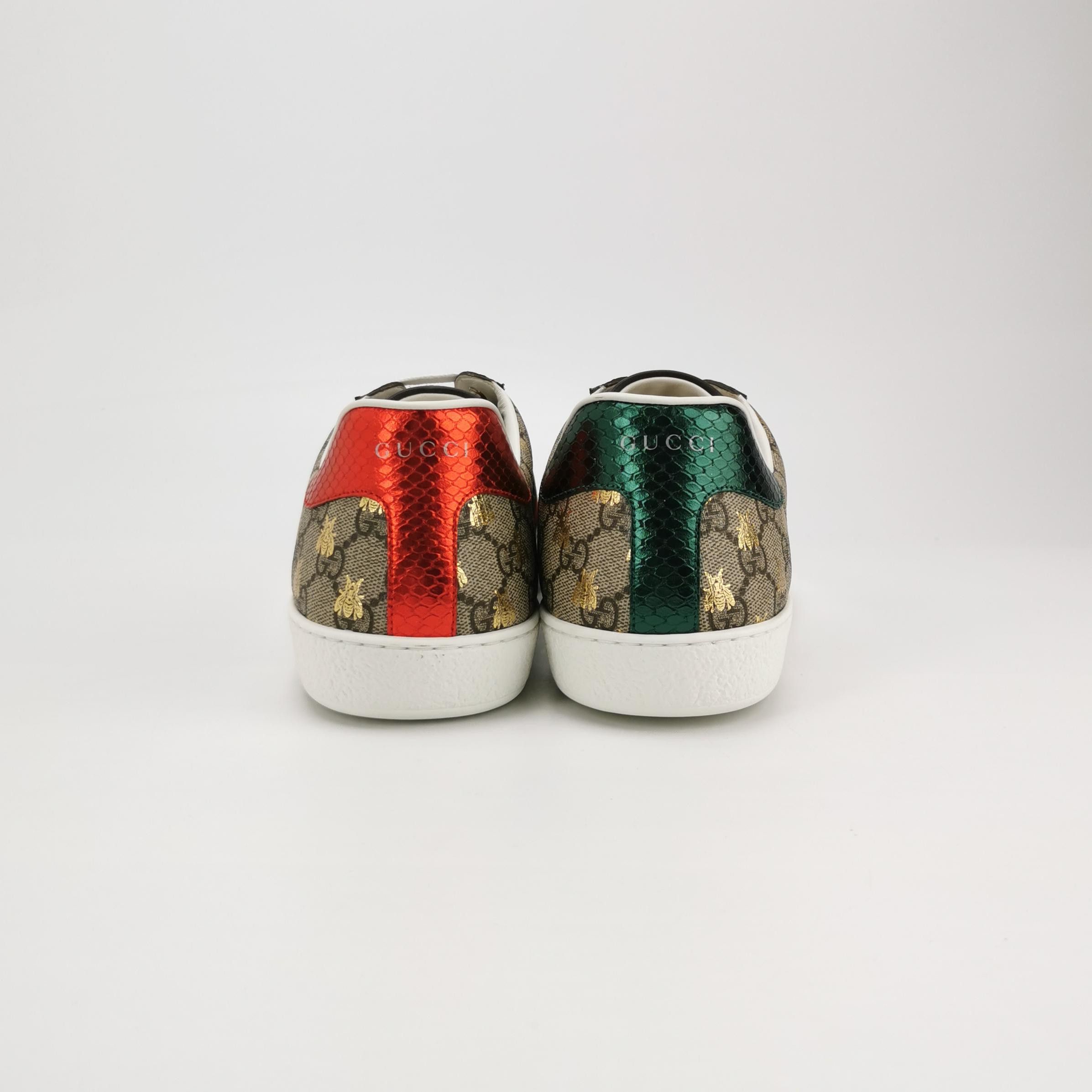 Gucci Gucci GG Supreme Bee Ace Sneakers 47 Size US 14 / EU 47 - 5 Thumbnail
