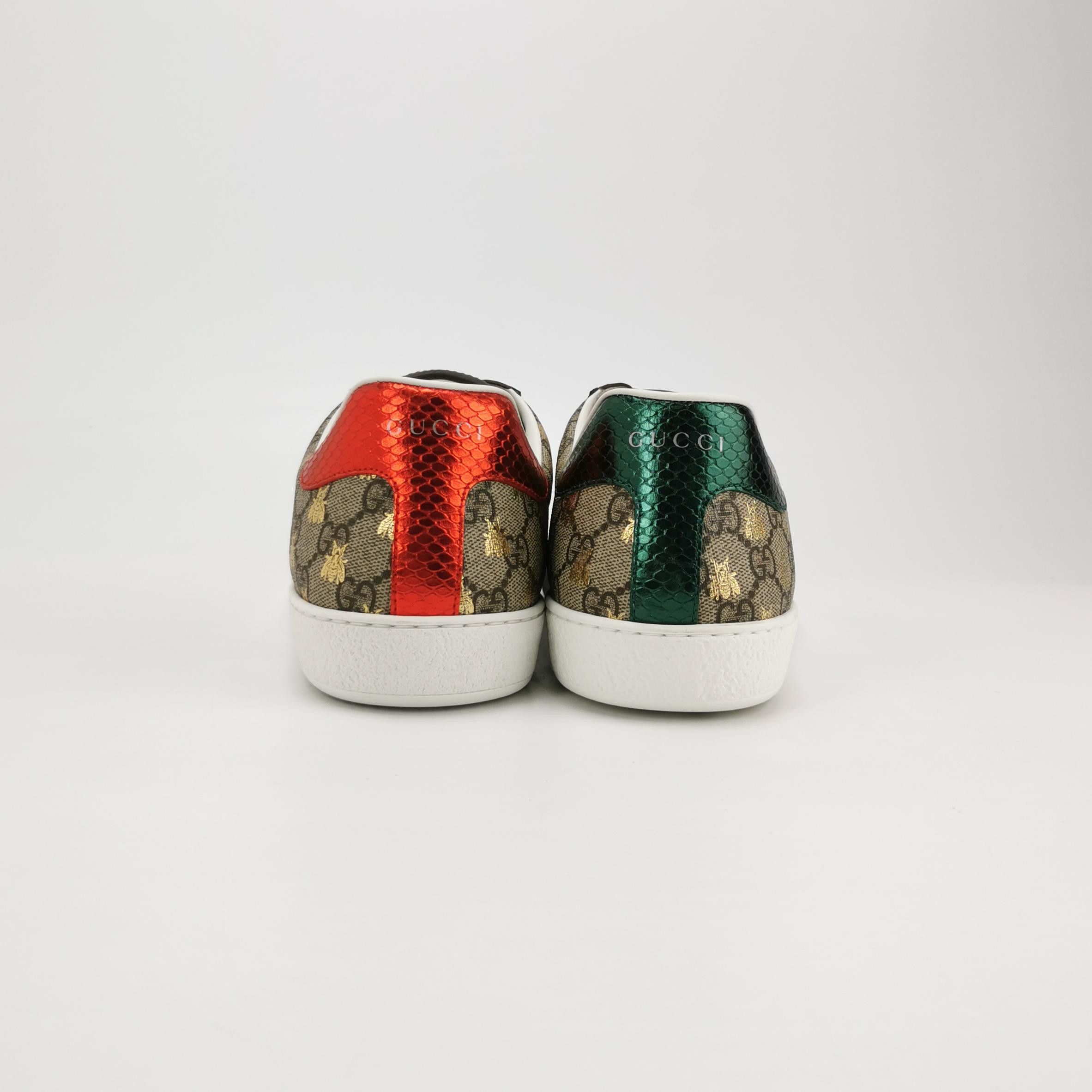 Gucci Gucci Bee GG Supreme Ace Sneakers EU 47 Size US 14 / EU 47 - 5 Thumbnail
