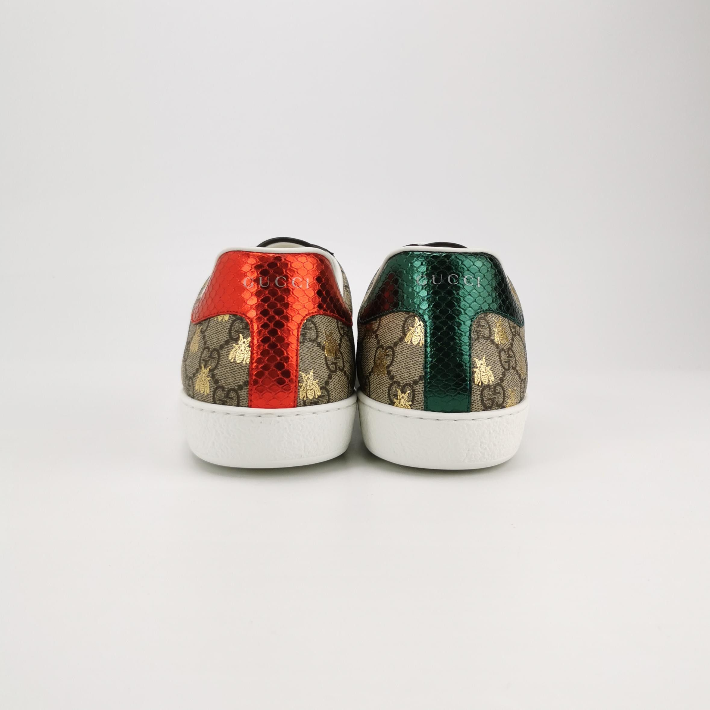 Gucci Gucci Bee GG Supreme Ace Sneakers 47 Size US 14 / EU 47 - 5 Thumbnail