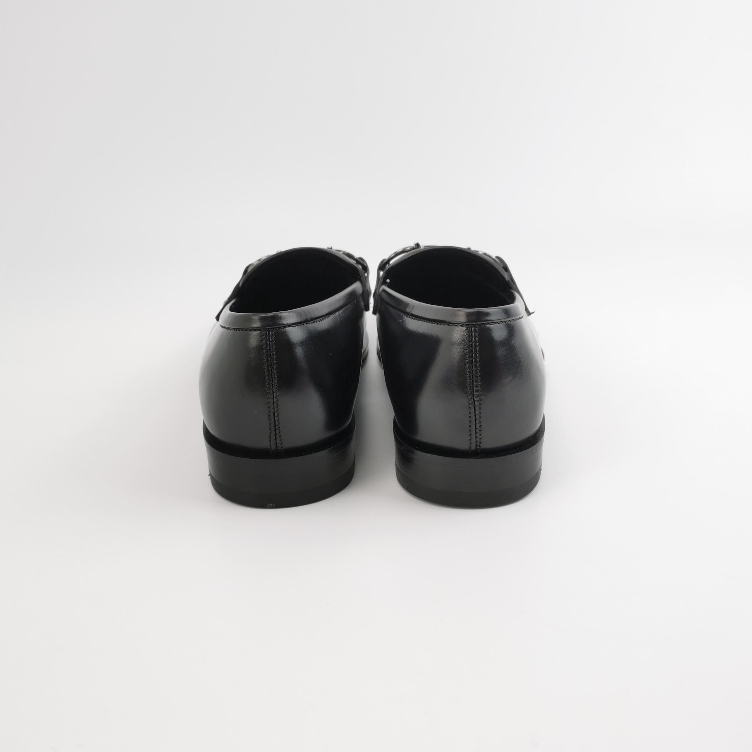 Salvatore Ferragamo Salvatore Ferragamo Gancini Leather Loafers US 7 Size US 7 / EU 40 - 5 Thumbnail