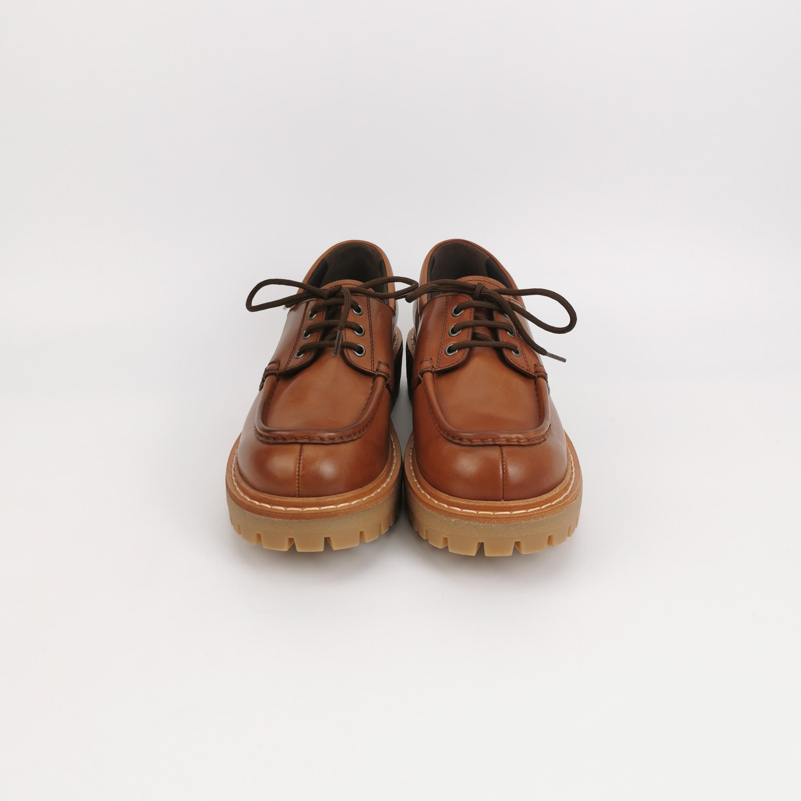 Prada Prada Leather Lug Sole Casual Shoes 41.5 Size US 8 / EU 41 - 4 Thumbnail