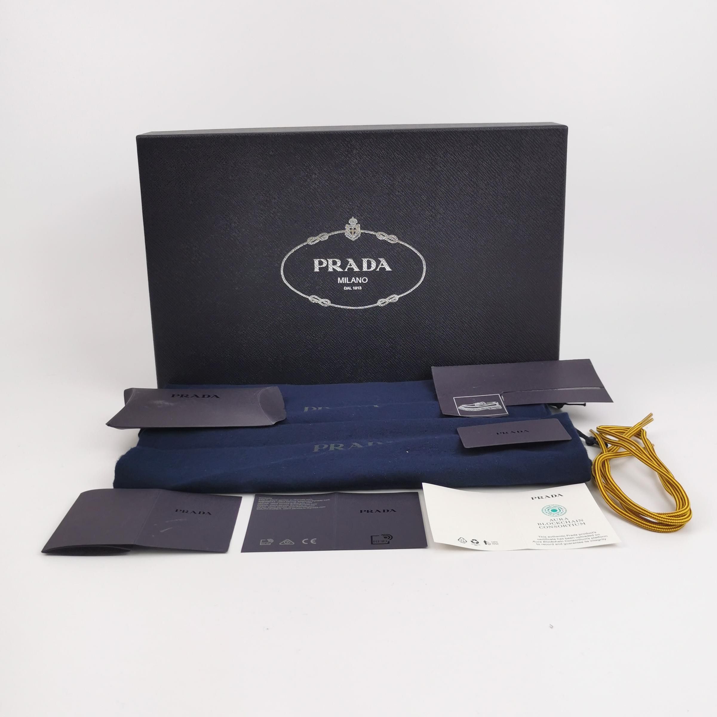 Prada Prada Leather Lug Sole Casual Shoes 41.5 Size US 8 / EU 41 - 7 Thumbnail