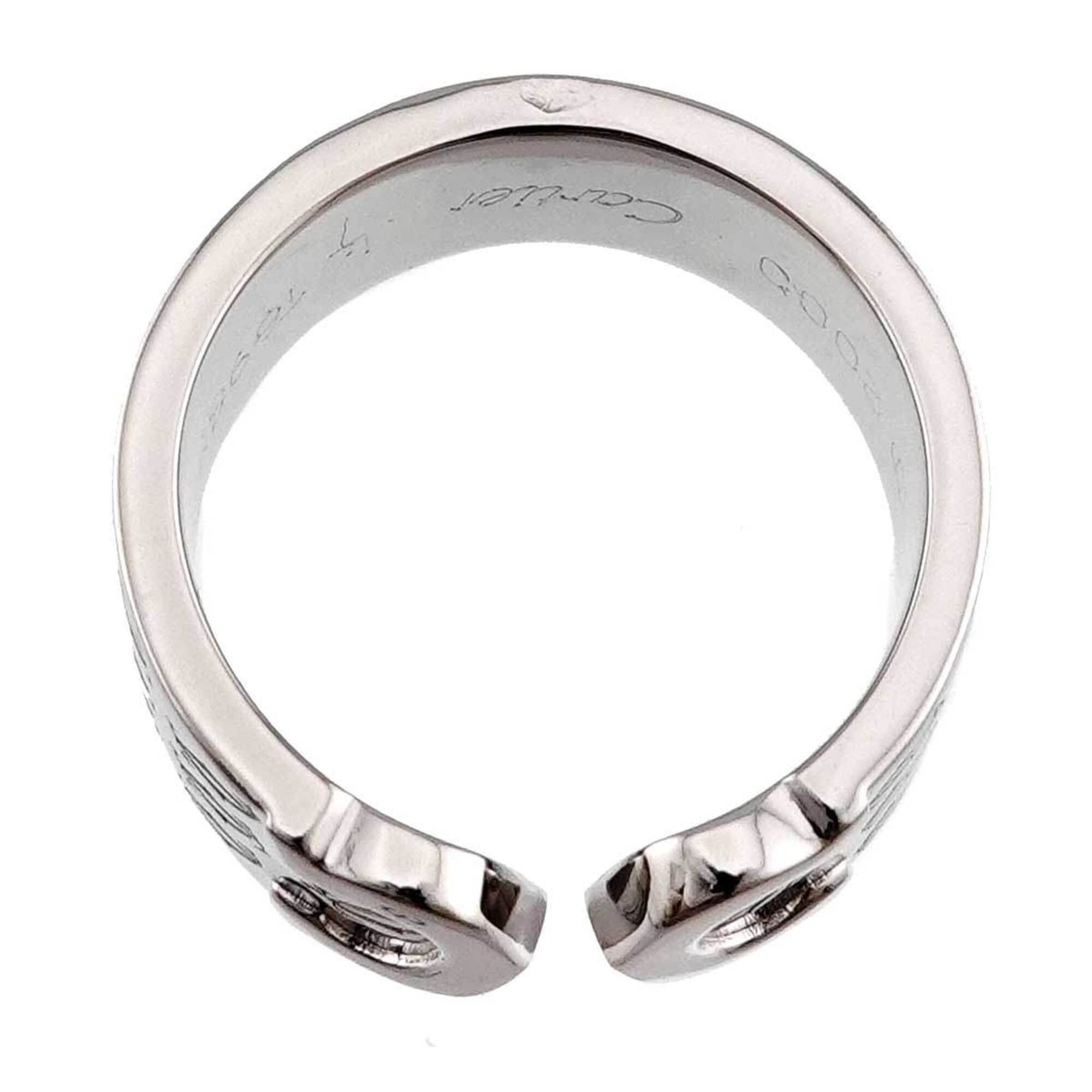 Cartier Cartier C2 #49 Ring, 18K WG White Gold 750, 2C Limited Edition, 2000. Size ONE SIZE - 6 Thumbnail