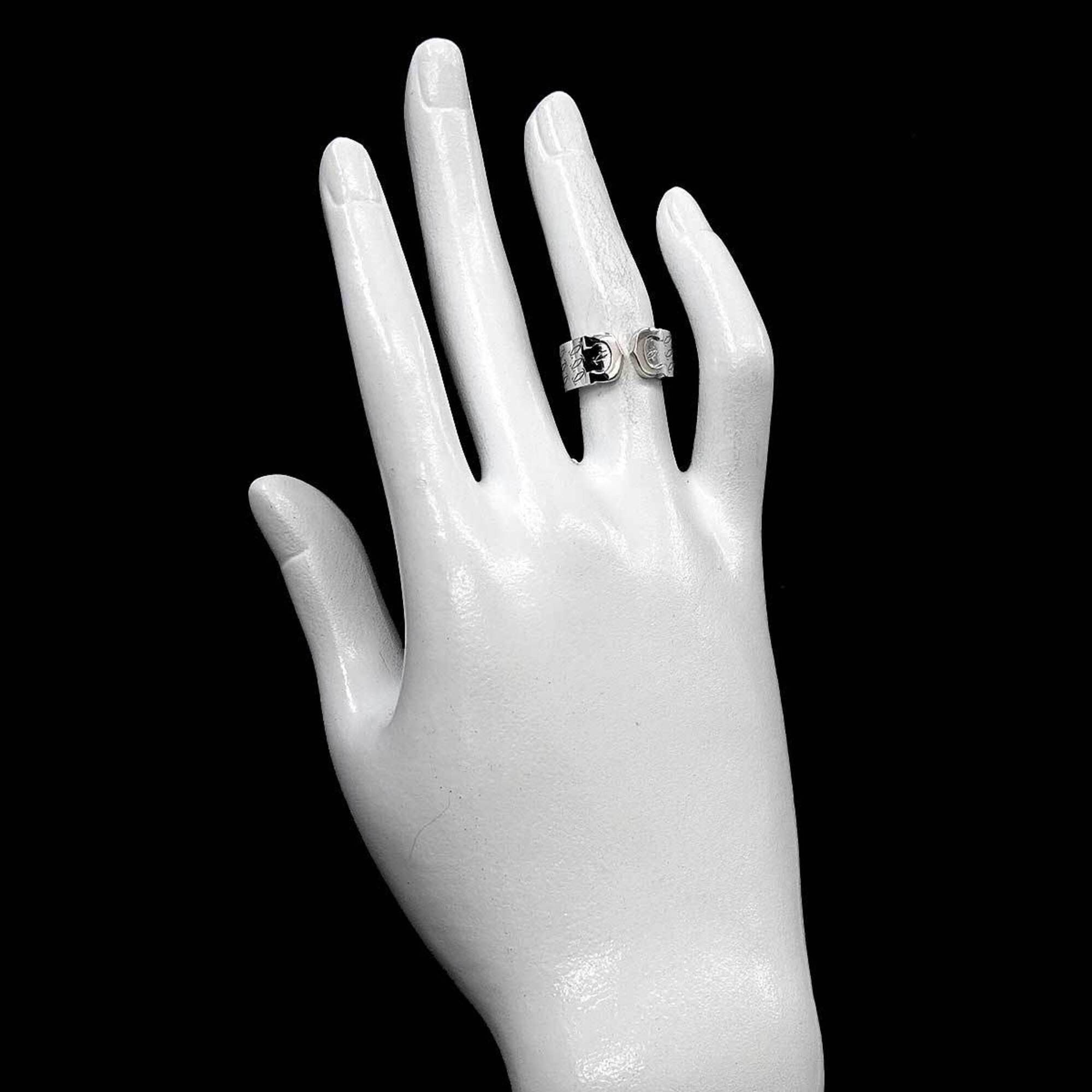 Cartier Cartier C2 #49 Ring, 18K WG White Gold 750, 2C Limited Edition, 2000. Size ONE SIZE - 8 Thumbnail