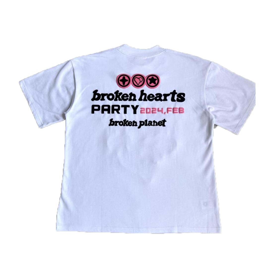 Broken Planet Love Is In The Air Tee White Size US M / EU 48-50 / 2 - 2 Thumbnail