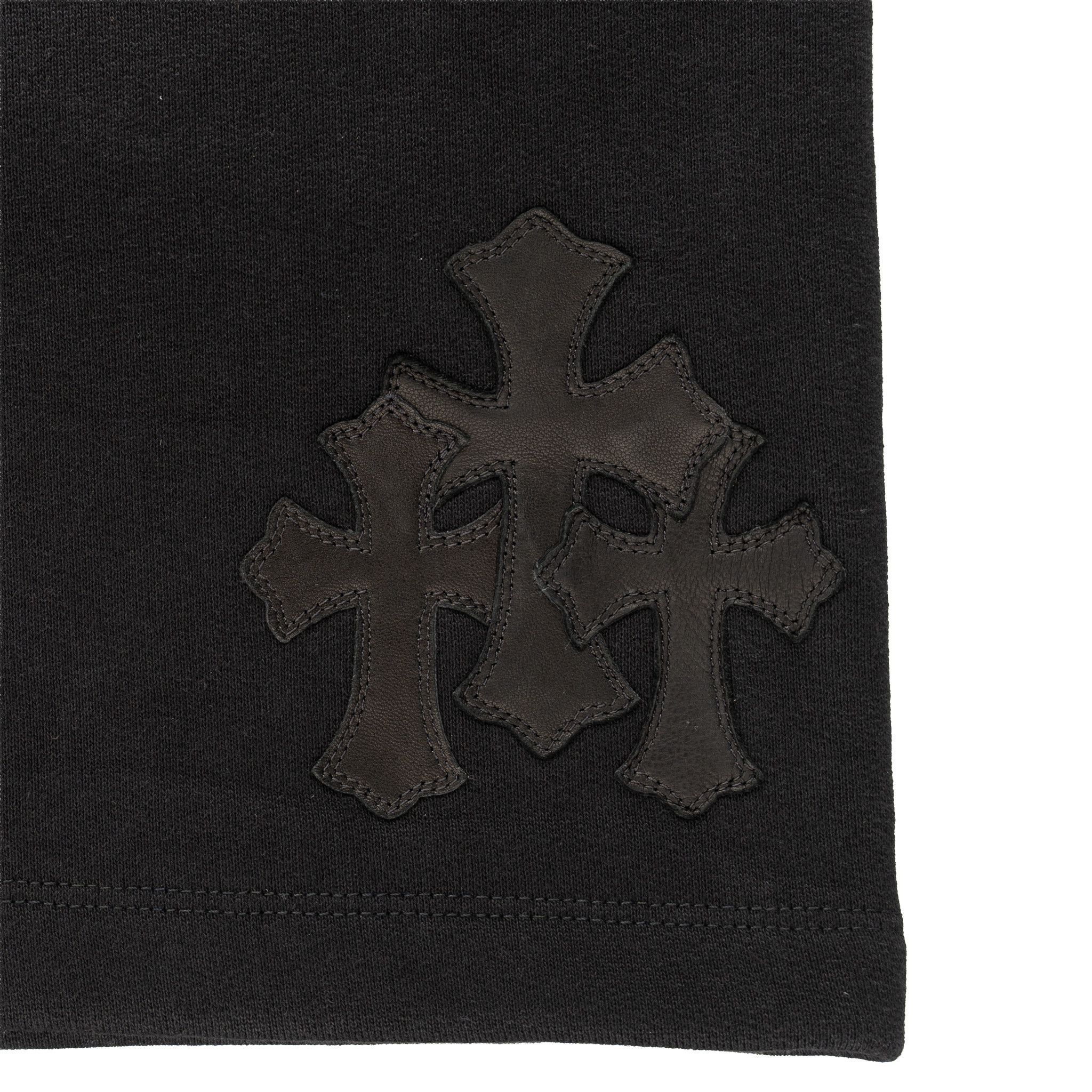 Chrome Hearts Cross Patch Sweatshorts Black (3 Cross Patch) Size US 36 / EU 52 - 3 Thumbnail