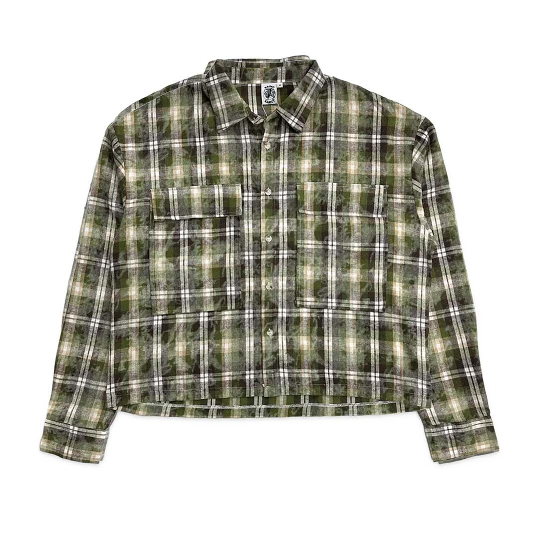 Saint Vanity Green Brown Flannel Size US L / EU 52-54 / 3 - 2 Thumbnail