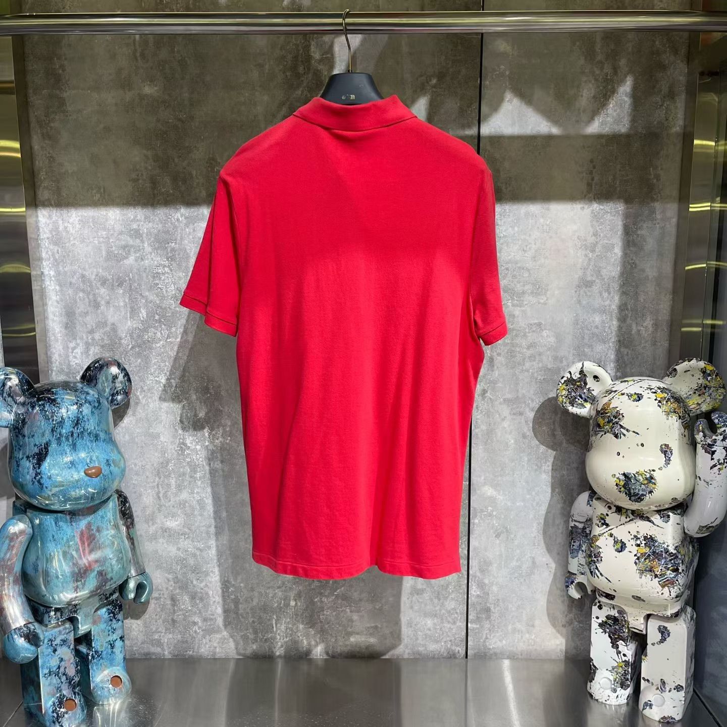 Burberry Burberry Red Polo xl Men Size US XL / EU 56 / 4 - 2 Thumbnail