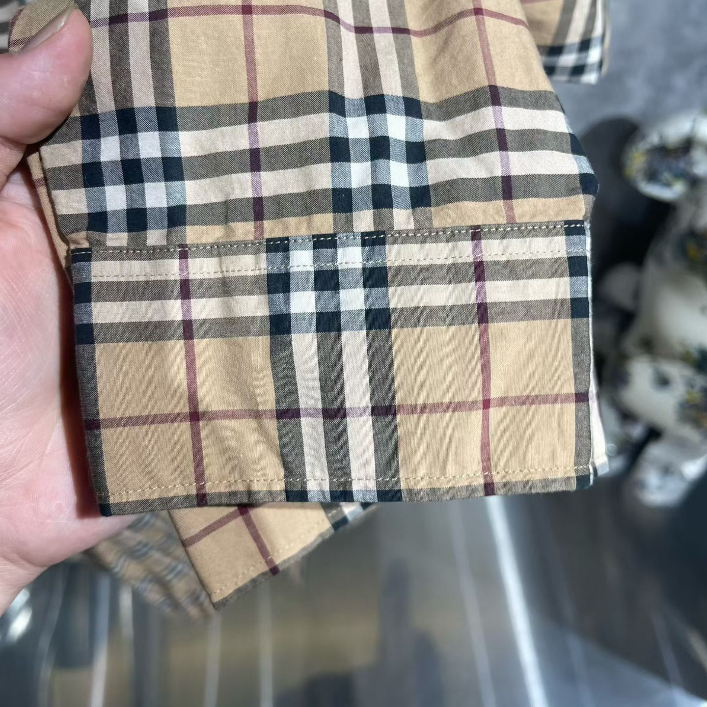 Burberry Burberry Plaid Shirt xl Men Size US XL / EU 56 / 4 - 4 Thumbnail