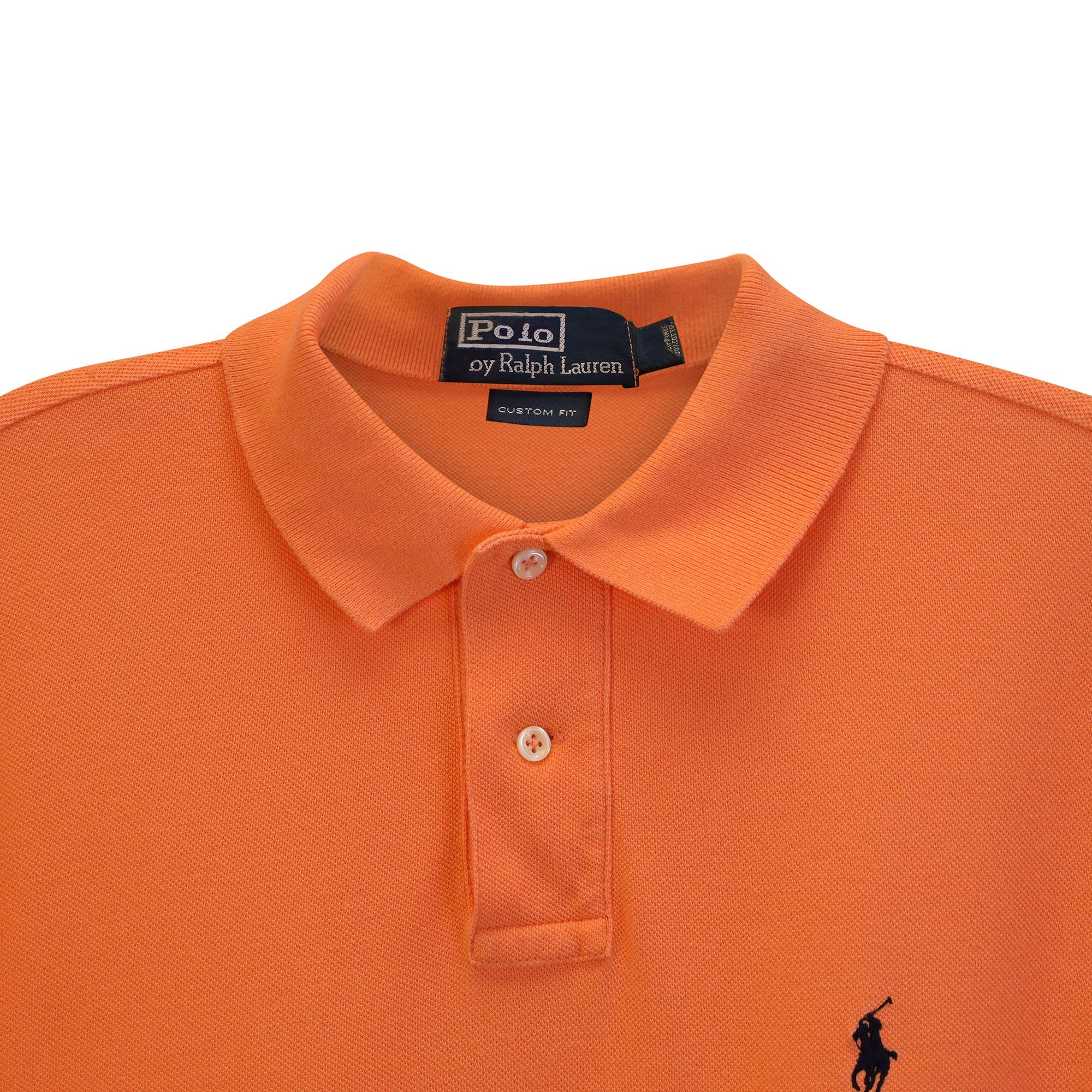 Polo Ralph Lauren Polo Ralph Lauren Polo Shirt in Orange Cotton Size M / US 6-8 / IT 42-44 - 2 Thumbnail
