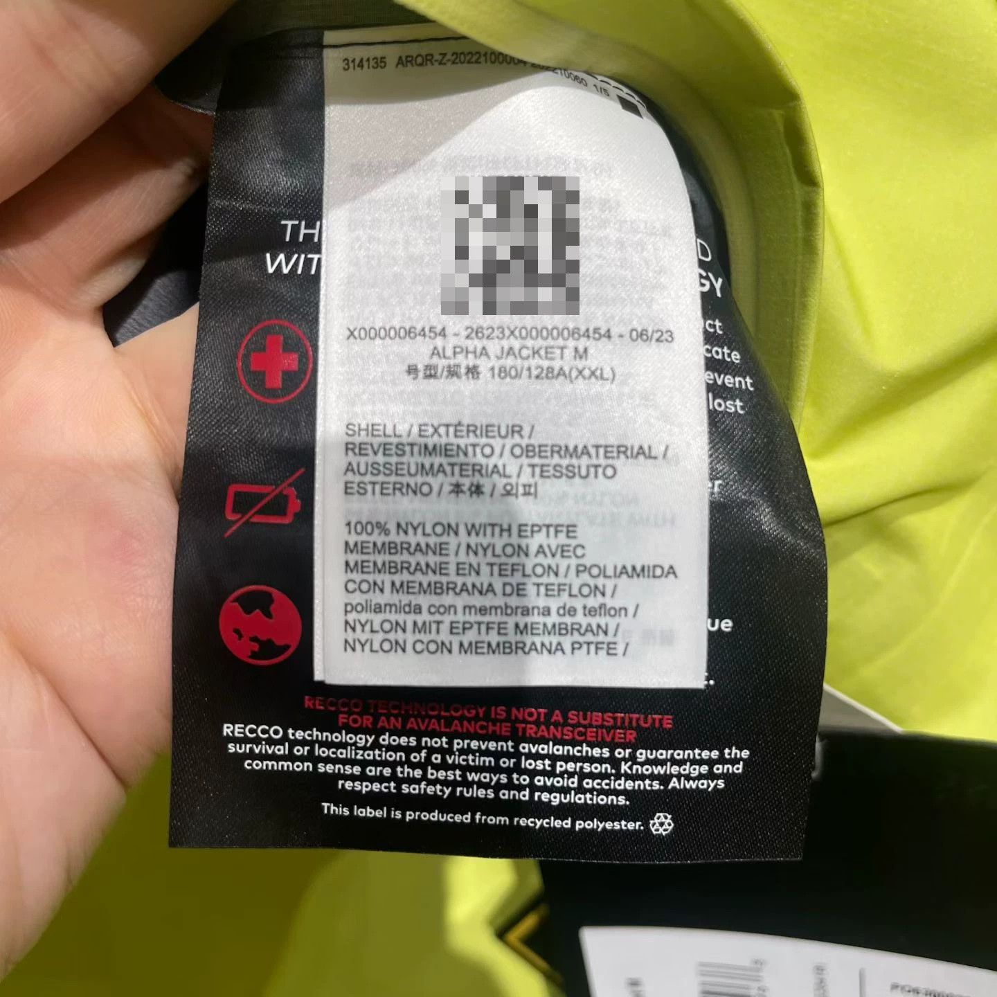 Arc'teryx Arc'teryx Green Light Jacket xxl Men Size US XXL / EU 58 / 5 - 6 Thumbnail
