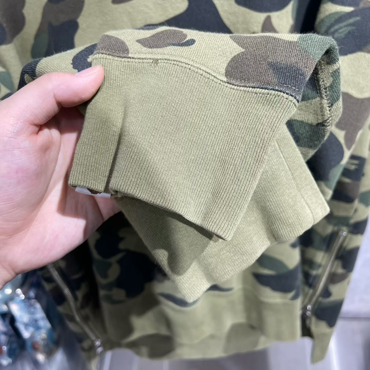 Bape Bape Shark Camo Hoodie l Men Size US L / EU 52-54 / 3 - 3 Thumbnail