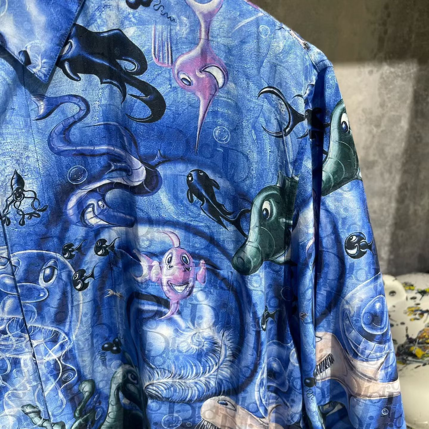 Dior Dior Collab Shirt m Men Size US M / EU 48-50 / 2 - 5 Thumbnail