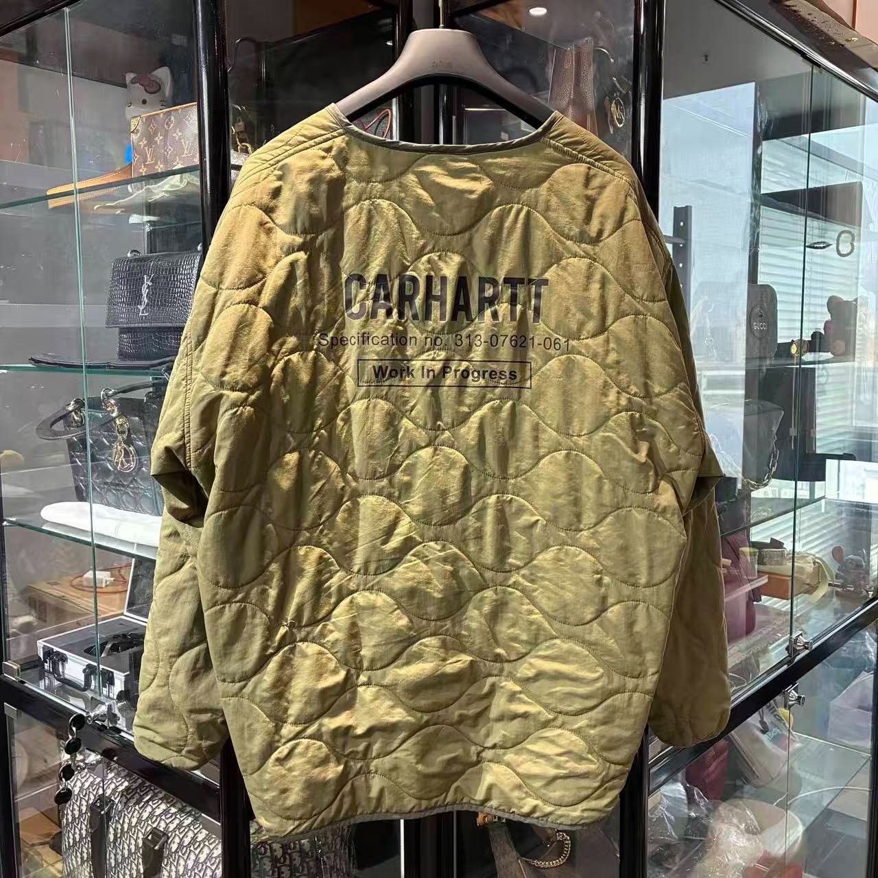 Carhartt Wip Carhartt WIP Green Heavy Coat l Men Size US L / EU 52-54 / 3 - 2 Thumbnail