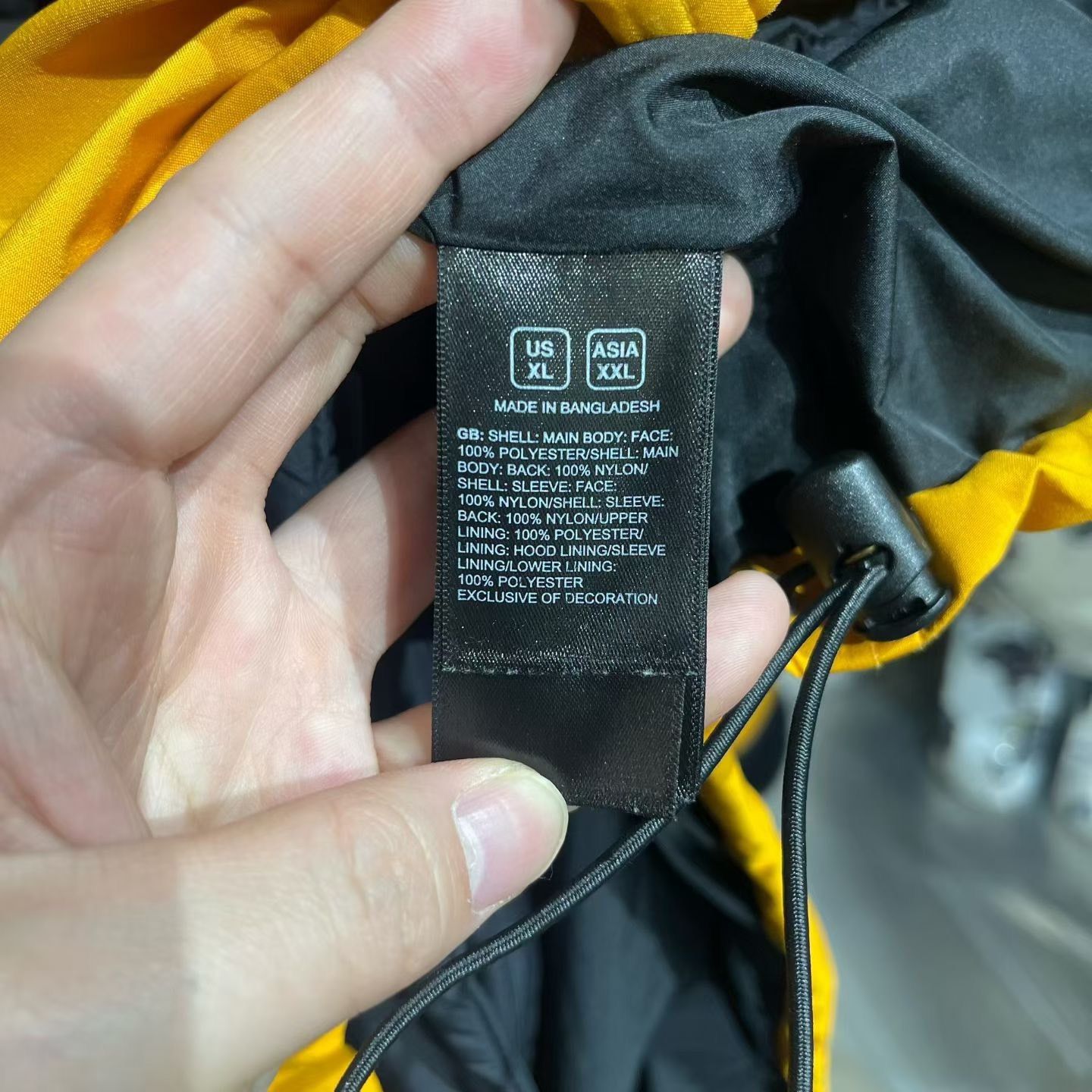 The North Face The North Face Yellow Light Jacket xl Men Size US XL / EU 56 / 4 - 7 Thumbnail