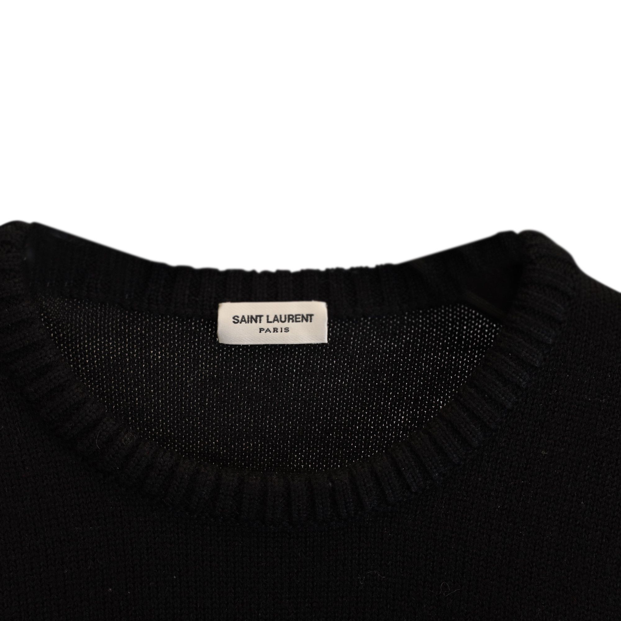 Saint Laurent Paris Saint Laurent Paris Sweet Dreams Shark Knitted Sweater in Bl Size US XXL / EU 58 / 5 - 3 Thumbnail