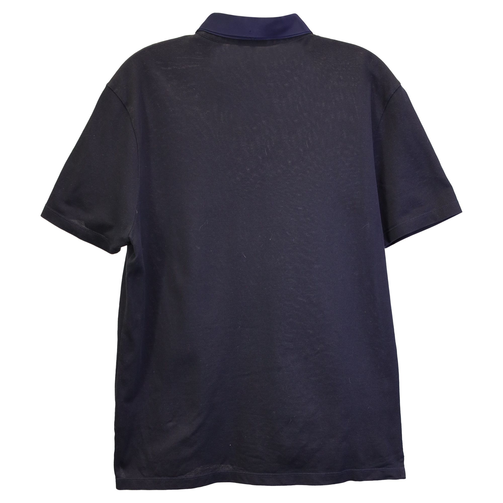 Lanvin Lanvin Polo T-Shirt in Navy Blue Cotton Size M / US 6-8 / IT 42-44 - 3 Thumbnail