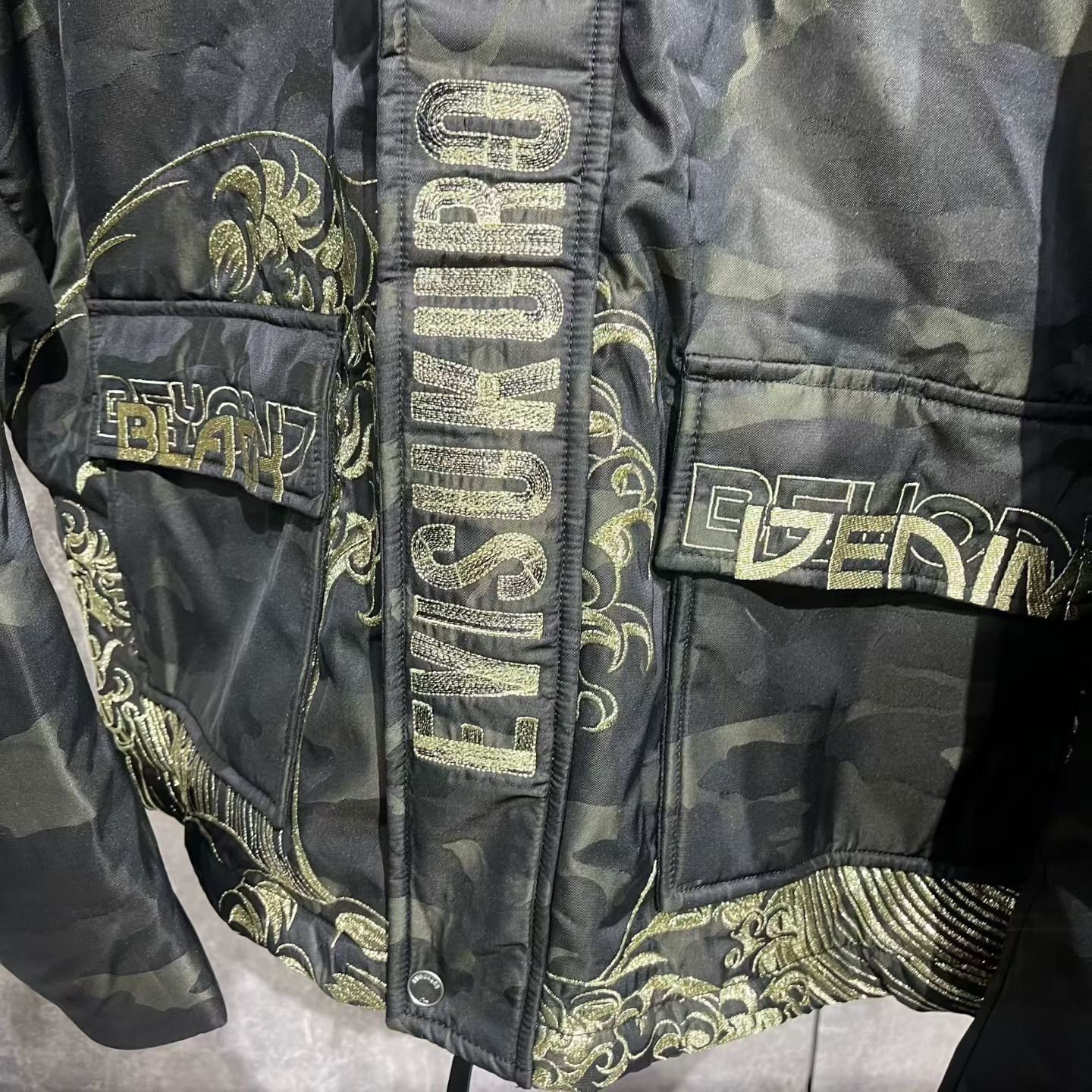 Evisu Evisu Embroidered Cotton Heavy Coat m Men Size US M / EU 48-50 / 2 - 5 Thumbnail