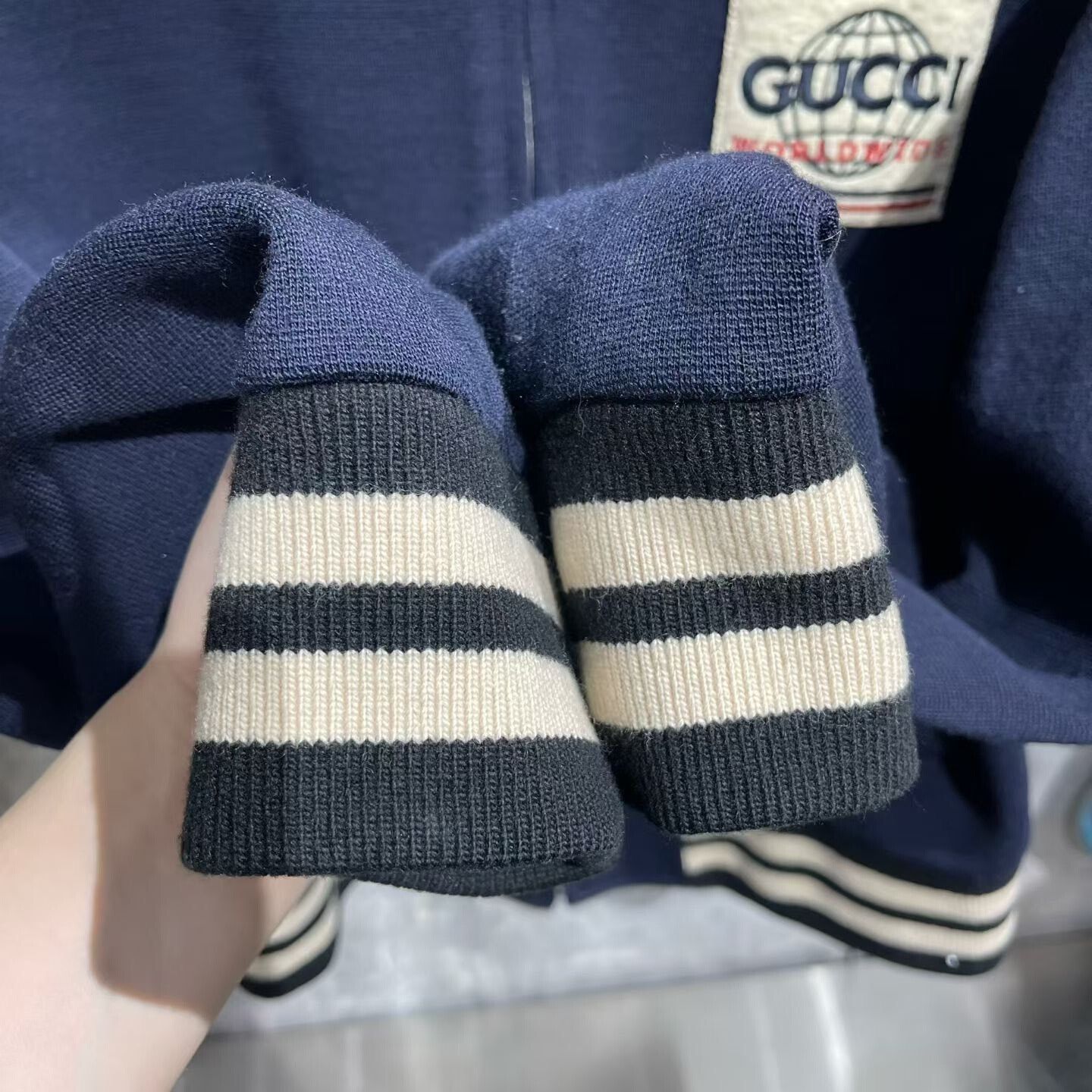 Gucci Gucci Retro Wool Blue Jacket M Women Size M / US 6-8 / IT 42-44 - 6 Thumbnail