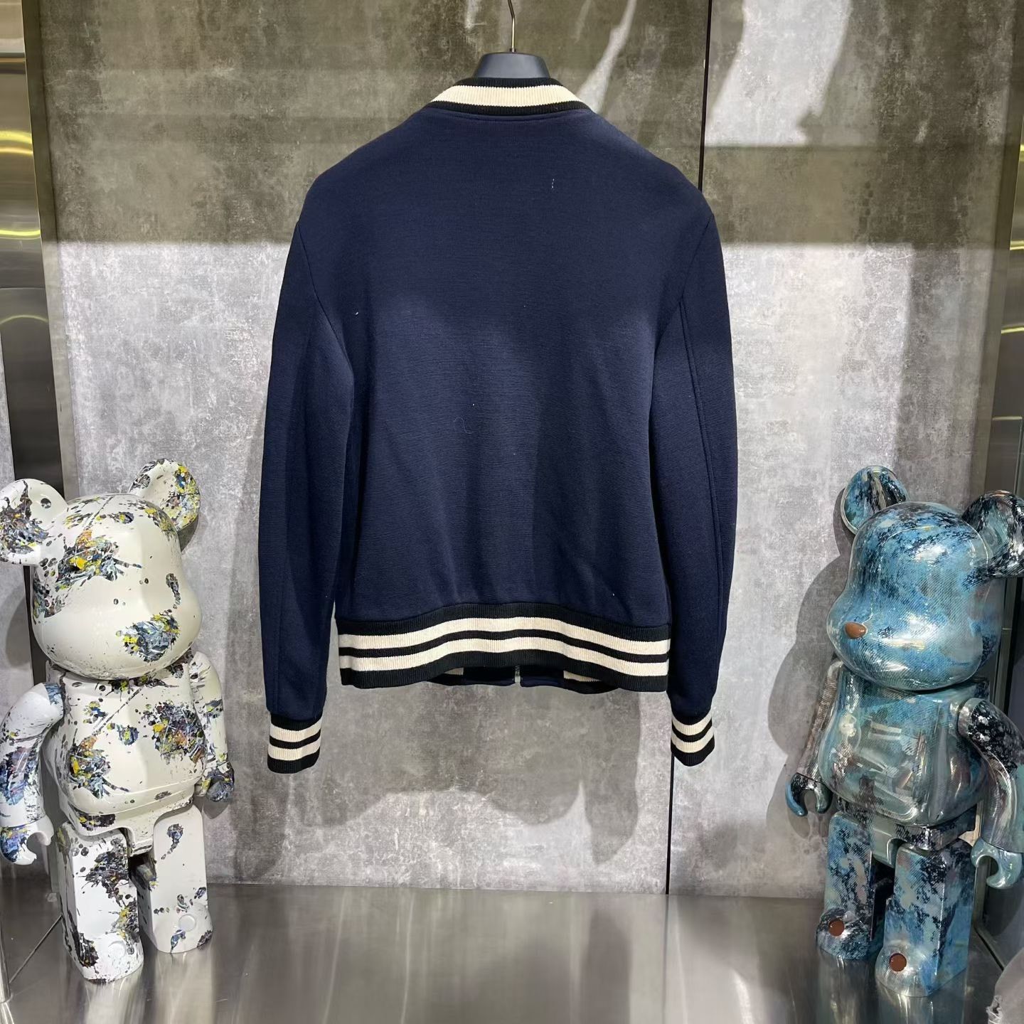 Gucci Gucci Retro Wool Blue Jacket M Women Size M / US 6-8 / IT 42-44 - 2 Thumbnail