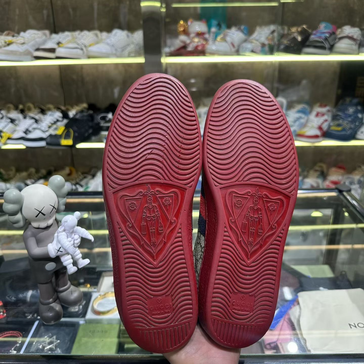 Gucci Gucci Orange Lowtop Sneakers 7 Men Size US 7 / EU 40 - 7 Thumbnail