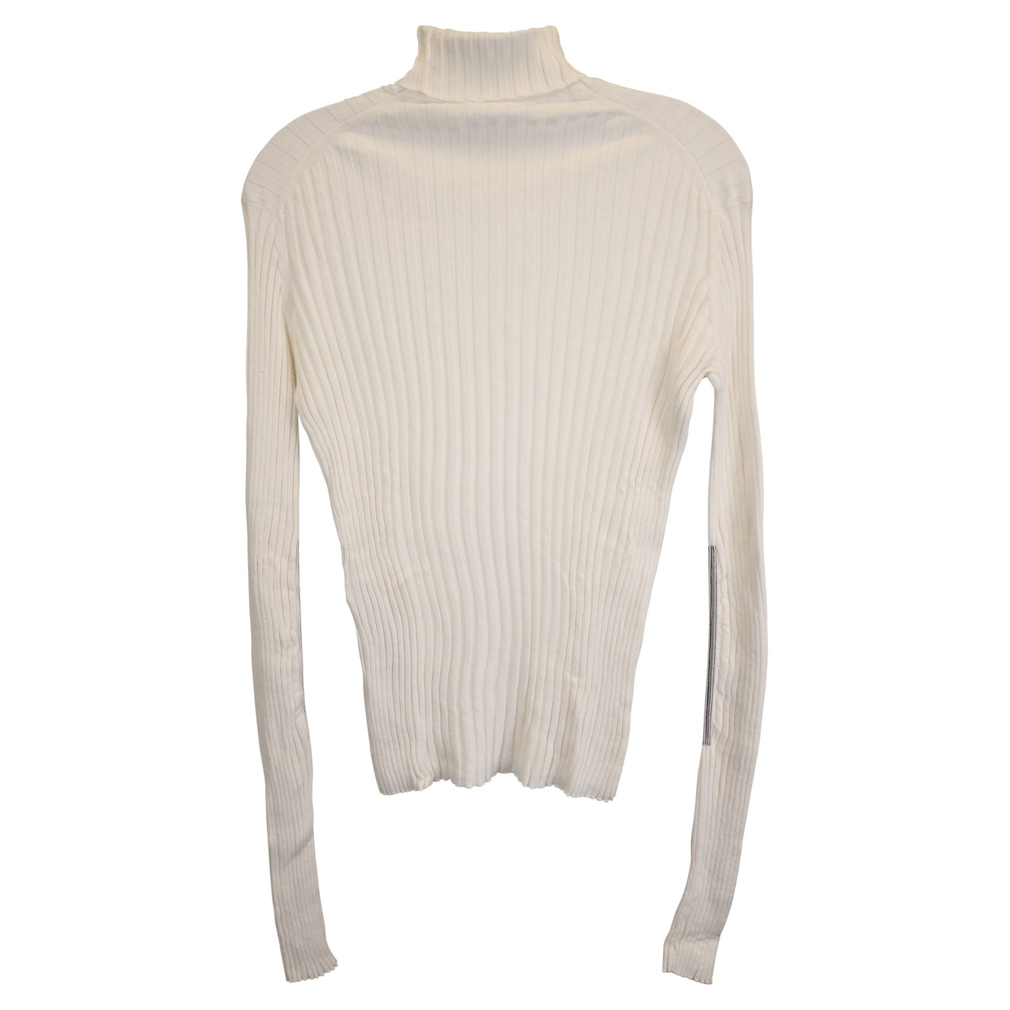 Victoria Beckham Victoria Beckham Turtleneck Long-Sleeve Ribbed-Knit Sweater Size XXS / US 00 / IT 34 - 4 Thumbnail