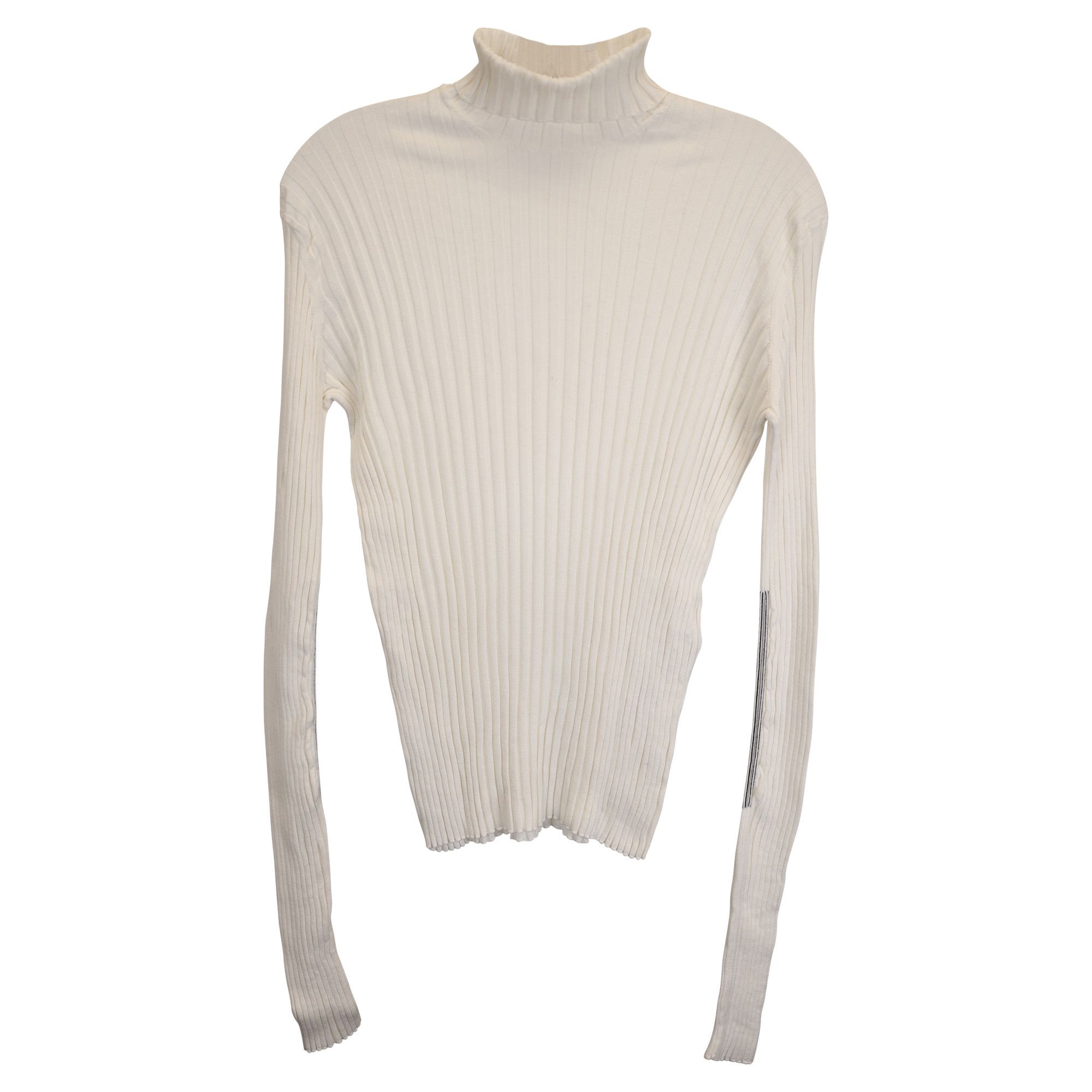 Victoria Beckham Victoria Beckham Turtleneck Long-Sleeve Ribbed-Knit Sweater Size XXS / US 00 / IT 34 - 2 Thumbnail