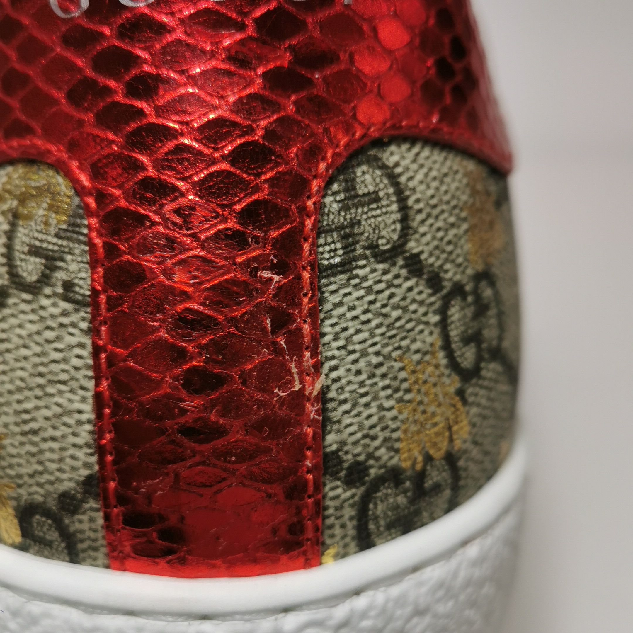 Gucci Gucci Bee GG Supreme Ace Sneakers 47 Size US 14 / EU 47 - 8 Thumbnail