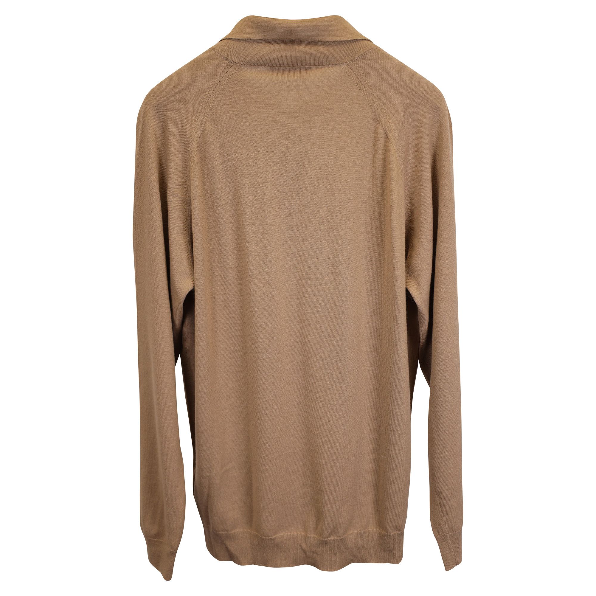 Prada Prada Long Sleeve Knit Shirt in Brown Wool Size US XXL / EU 58 / 5 - 3 Thumbnail