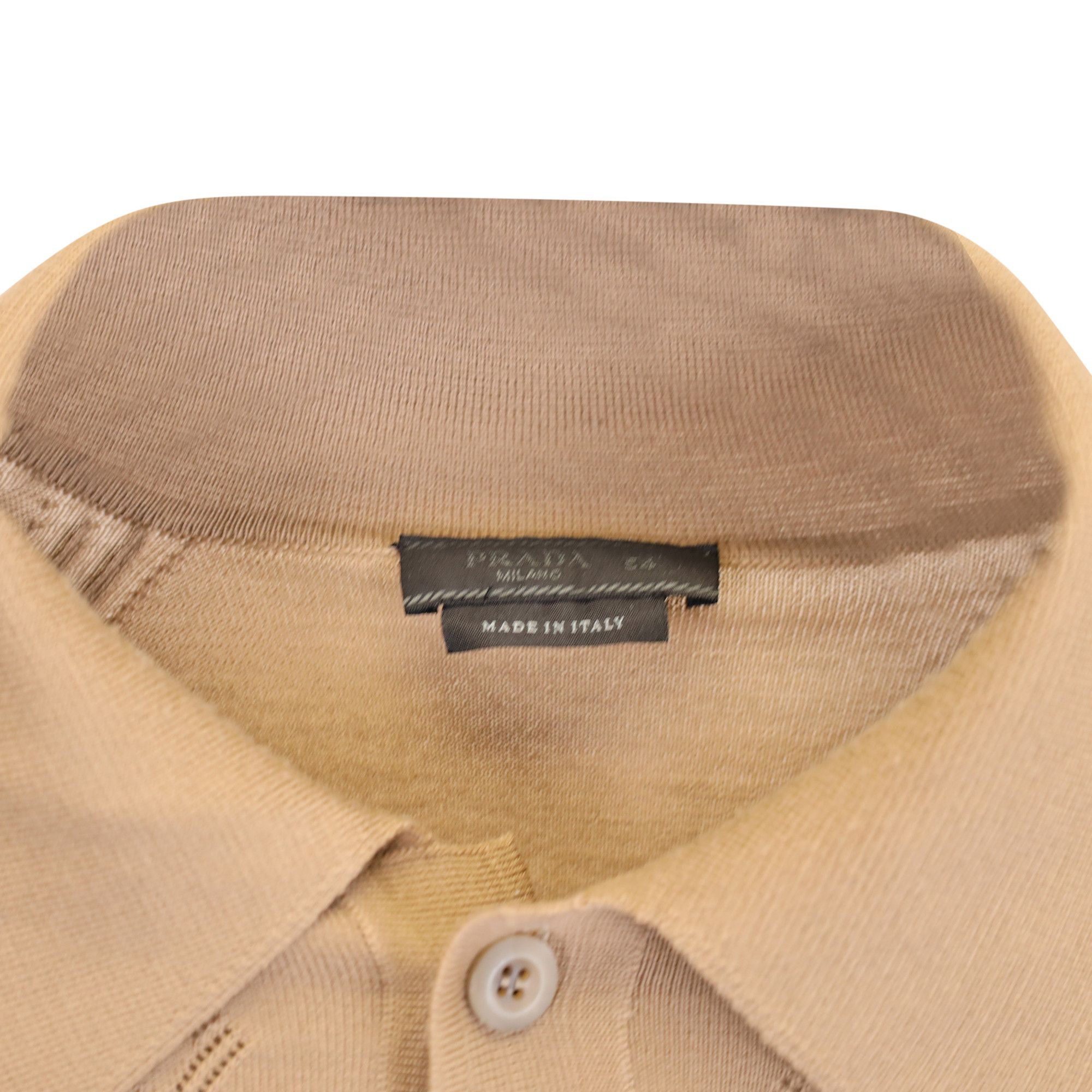 Prada Prada Long Sleeve Knit Shirt in Brown Wool Size US XXL / EU 58 / 5 - 2 Thumbnail
