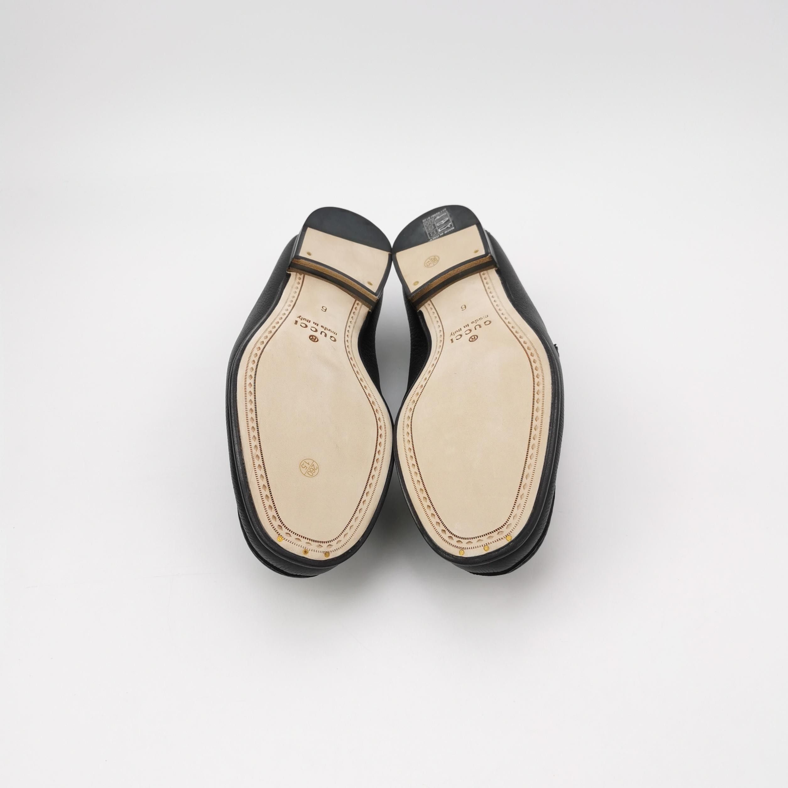 Gucci Gucci Horsebit Leather Loafers Size US 7 Size US 7 / EU 40 - 6 Thumbnail