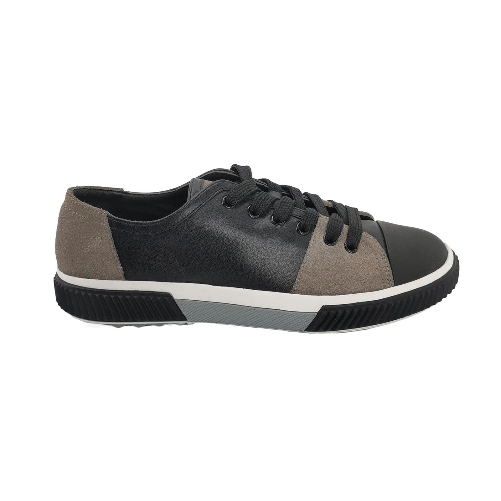 Prada Prada Suede Contrast Low-Top Sneakers 6 Size US 7 / EU 40 - 2 Thumbnail