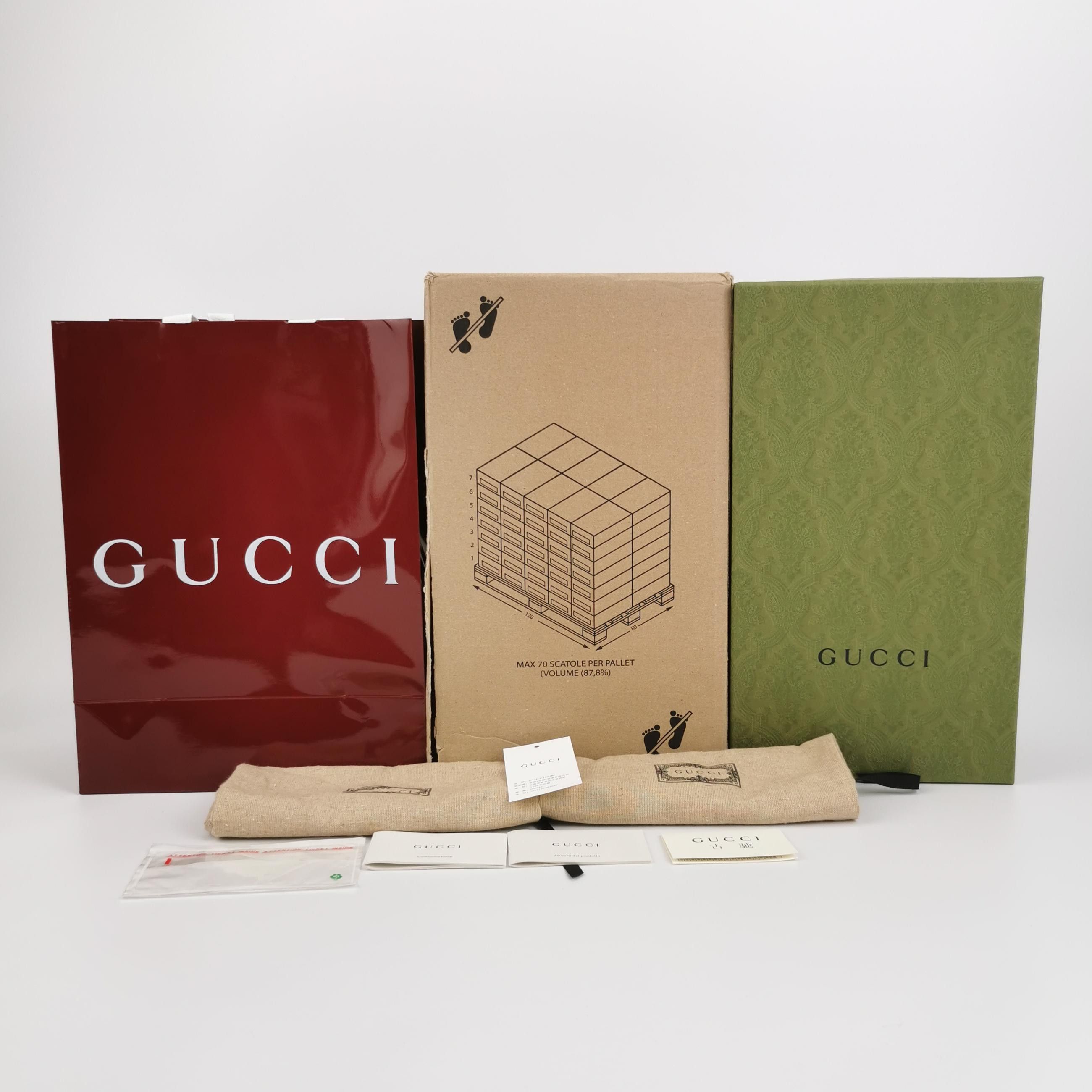 Gucci Gucci Interlocking G Leather Loafers Size 38.5 Size US 5.5 / EU 38 - 7 Thumbnail