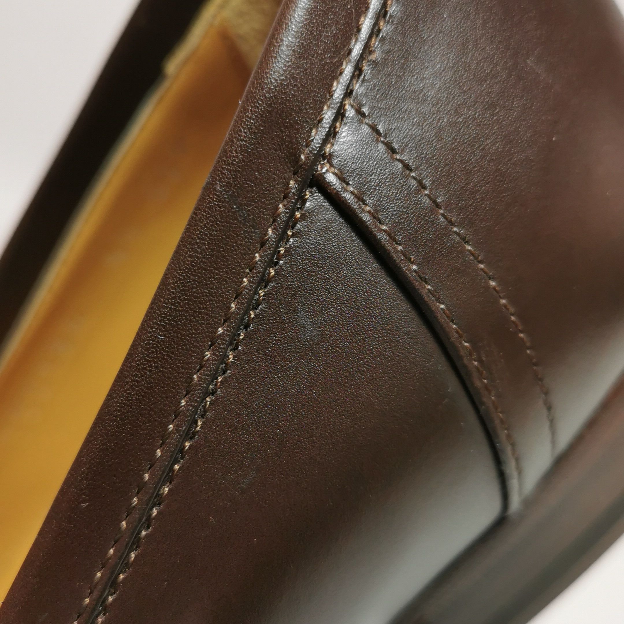Gucci Gucci Interlocking G Leather Loafers Size 38.5 Size US 5.5 / EU 38 - 8 Thumbnail
