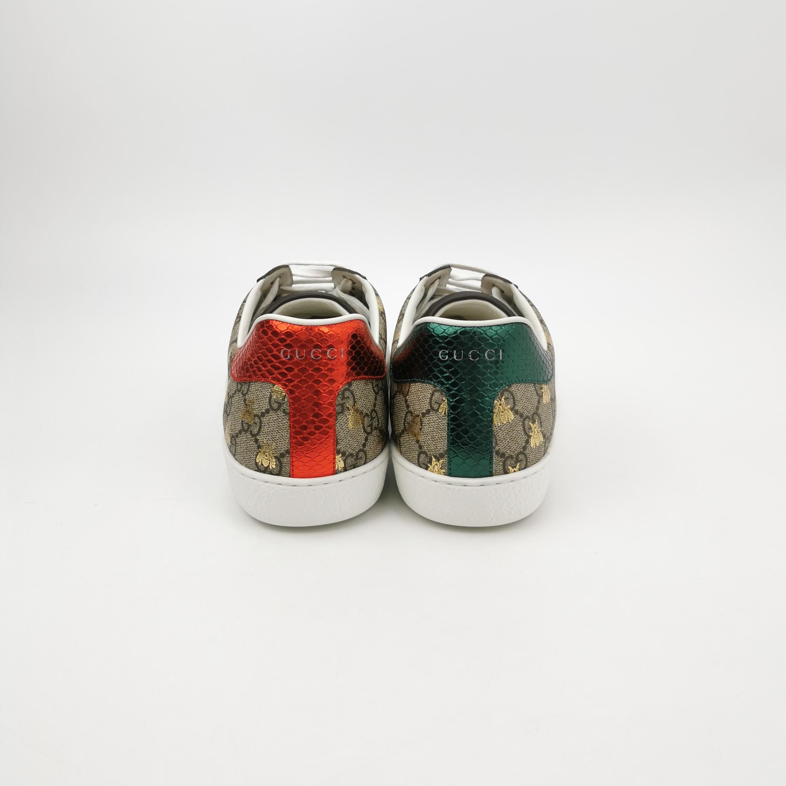 Gucci Gucci Bee Pattern Ace Sneakers 47 Size US 14 / EU 47 - 5 Thumbnail