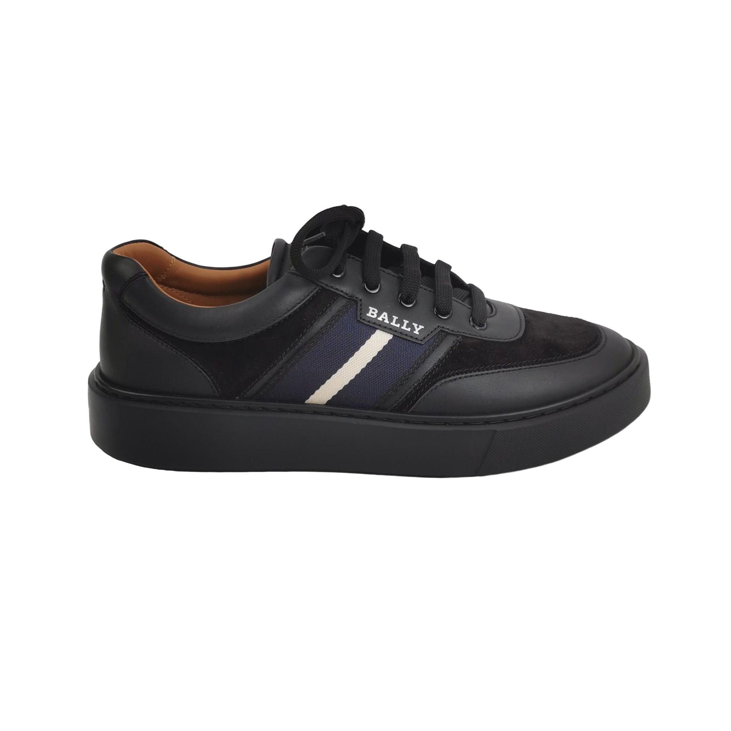 Bally Bally Striped Logo Leather Sneakers 43 Size US 10 / EU 43 - 2 Thumbnail