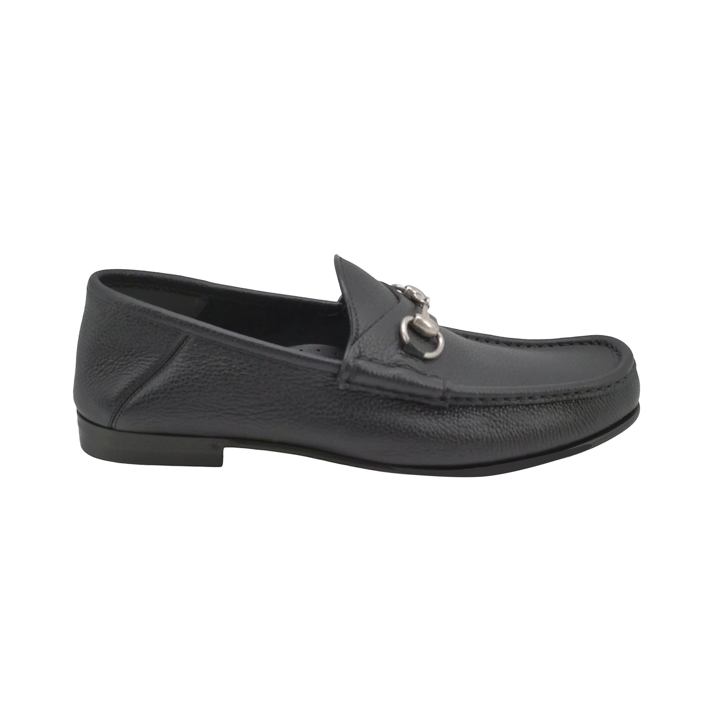 Gucci Gucci Horsebit Grained Leather Loafers 7.5 Size US 8 / EU 41 - 2 Thumbnail