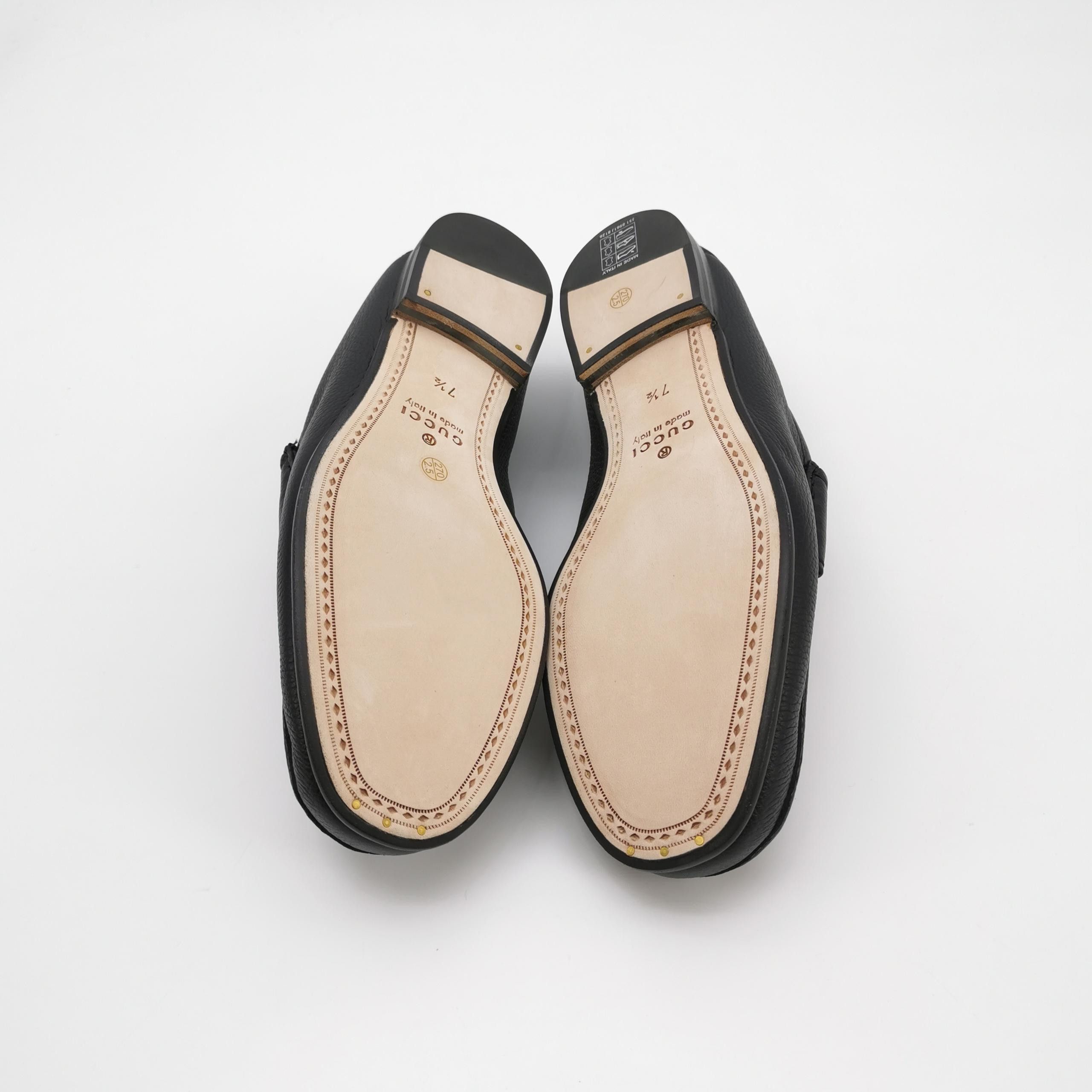 Gucci Gucci Horsebit Grained Leather Loafers 7.5 Size US 8 / EU 41 - 6 Thumbnail