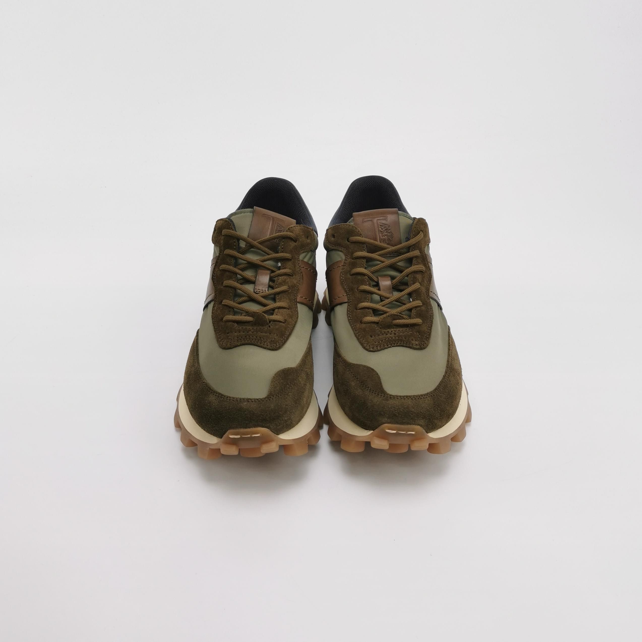 Tod's Tod's Color-blocked Leather and Suede Sneakers US 6.5 Size US 6 / EU 39 - 4 Thumbnail