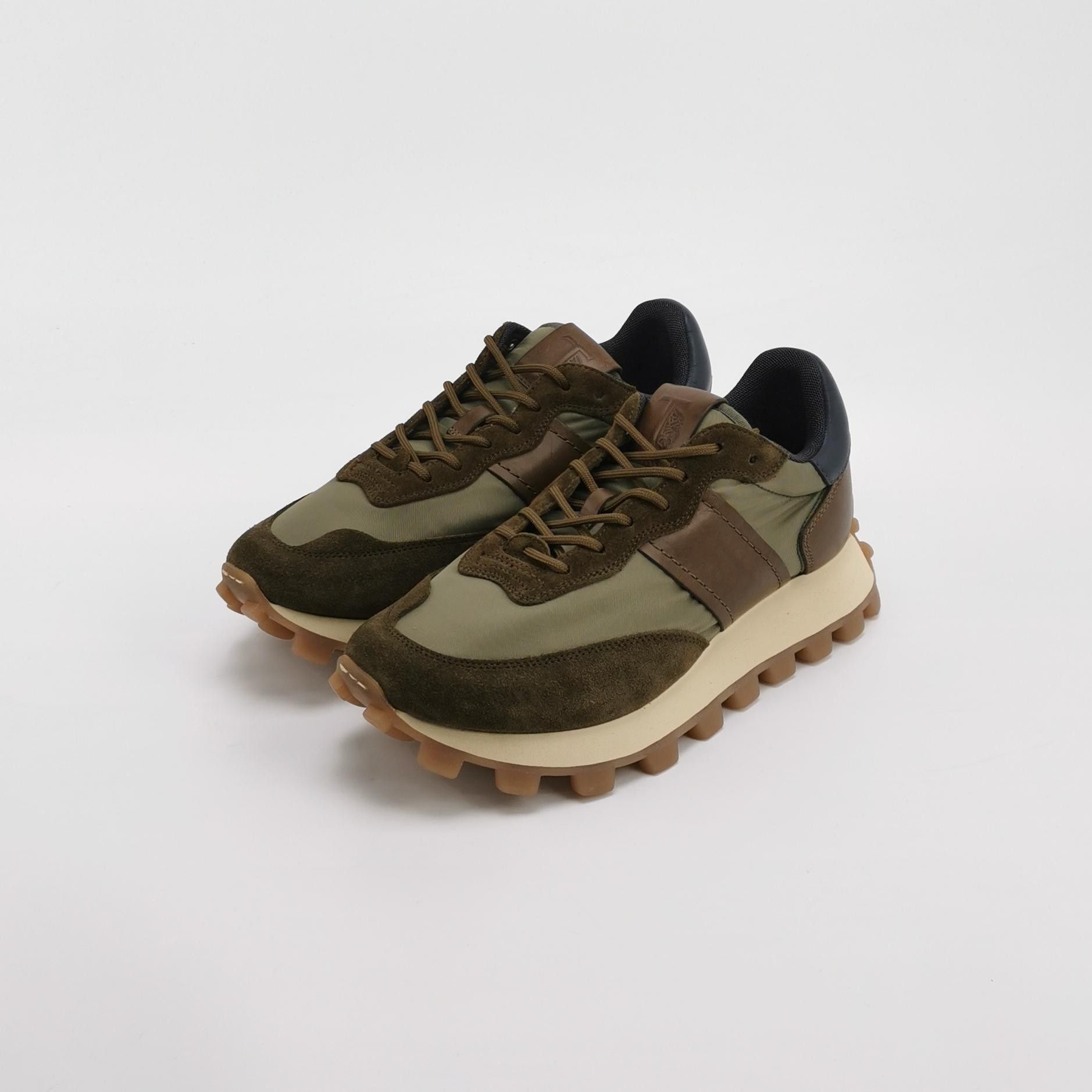 Tod's Tod's Color-blocked Leather and Suede Sneakers US 6.5 Size US 6 / EU 39 - 3 Thumbnail