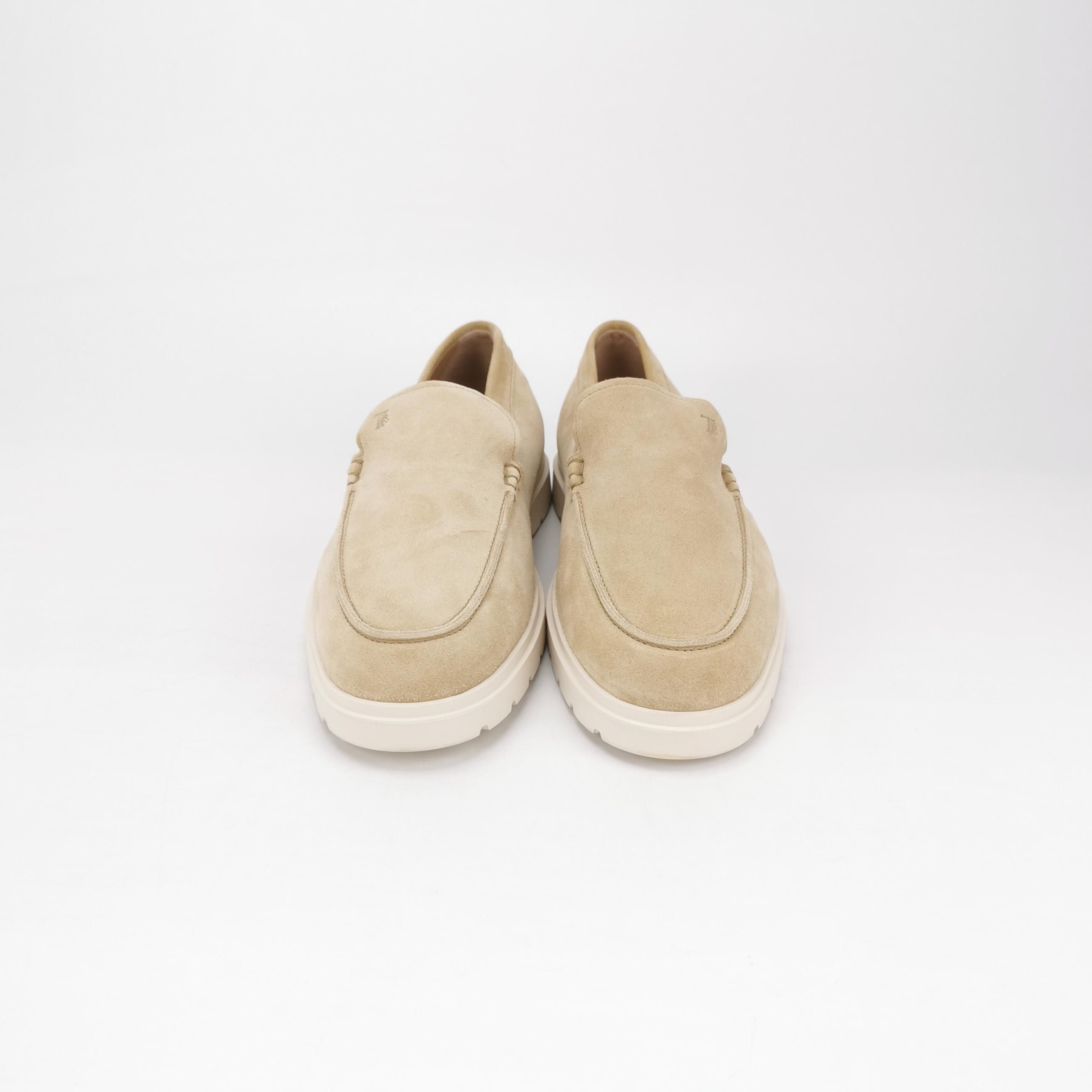 Tod's Tod's Suede Pebble Heel Loafers Size 9.5 Size US 9 / EU 42 - 4 Thumbnail