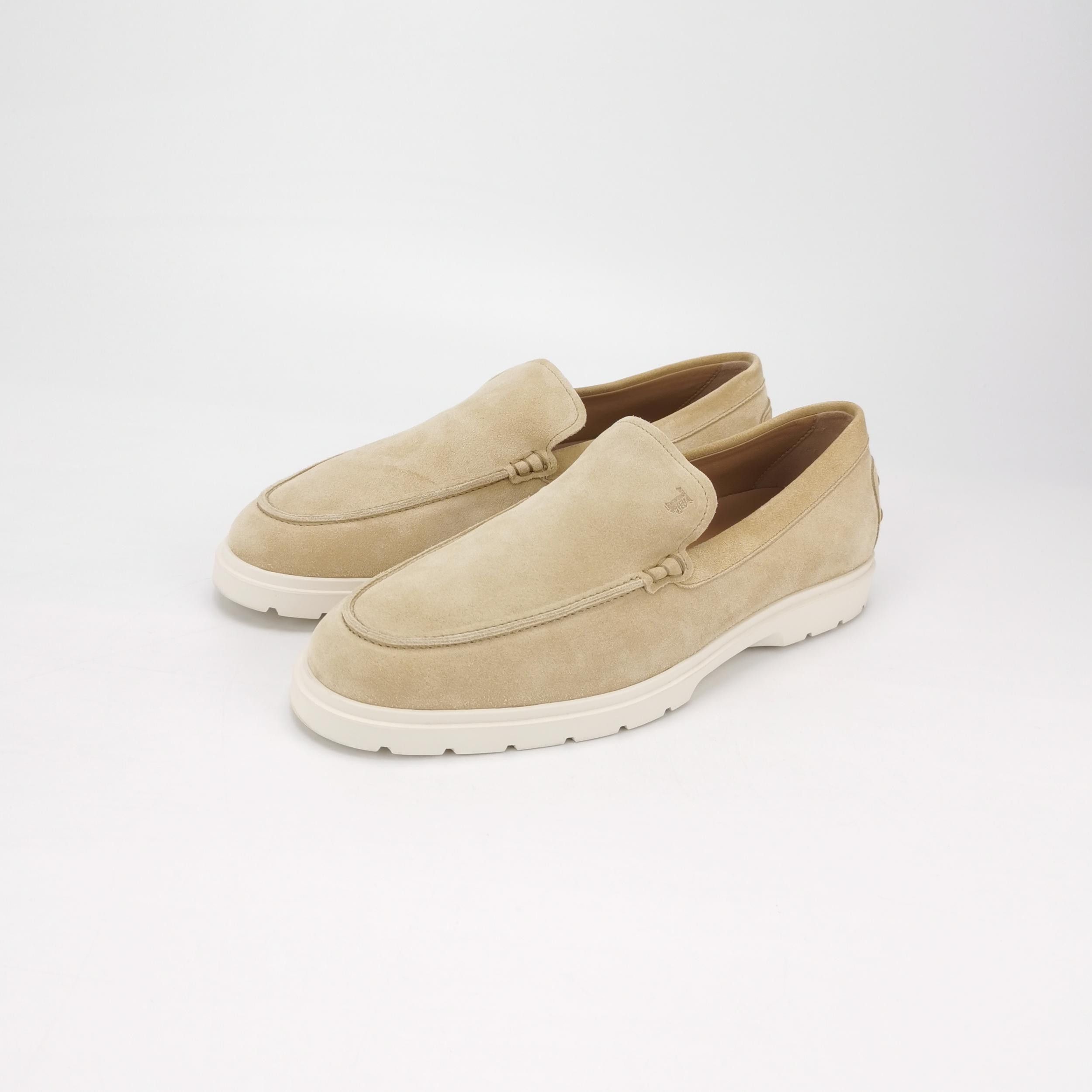 Tod's Tod's Suede Pebble Heel Loafers Size 9.5 Size US 9 / EU 42 - 3 Thumbnail
