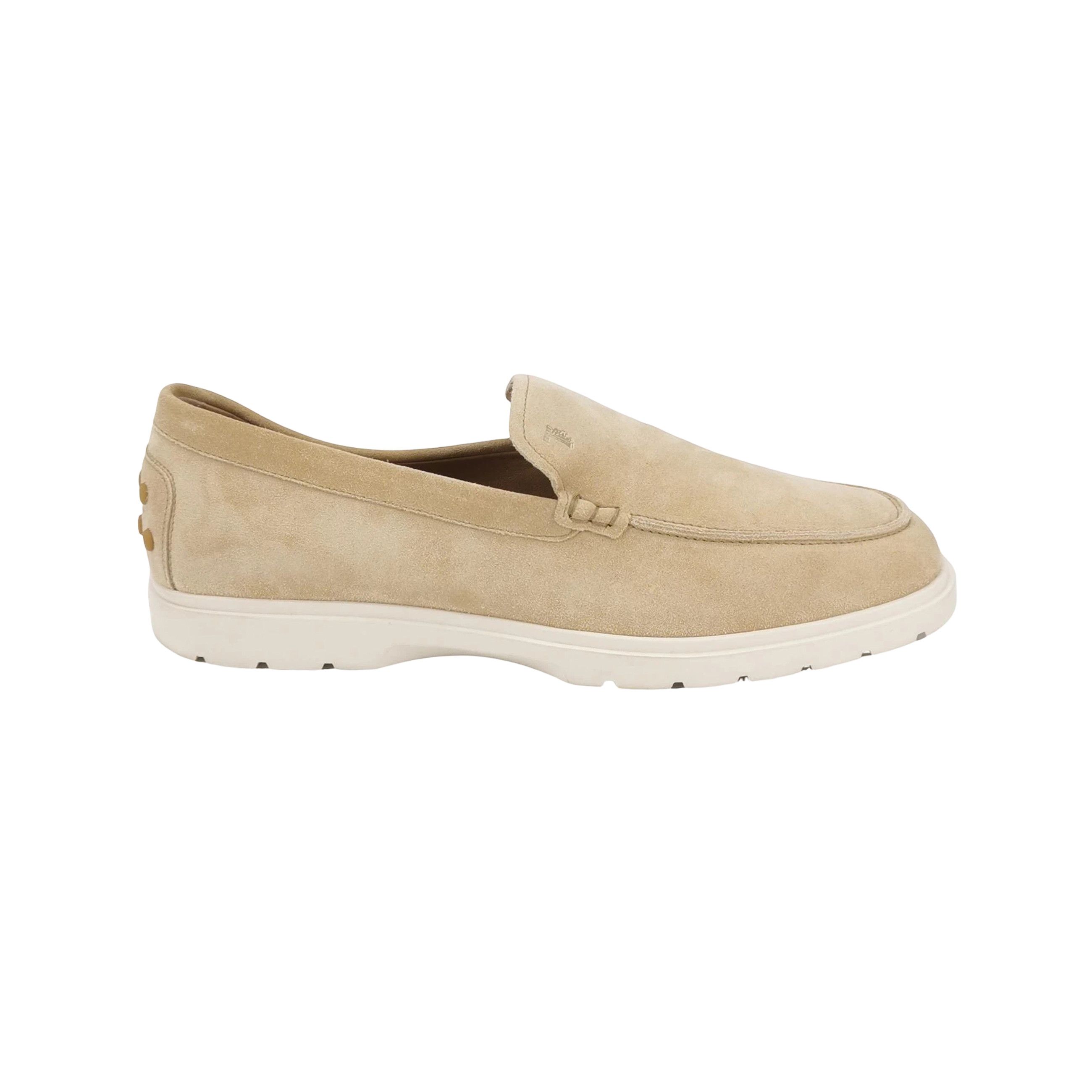 Tod's Tod's Suede Pebble Heel Loafers Size 9.5 Size US 9 / EU 42 - 2 Thumbnail