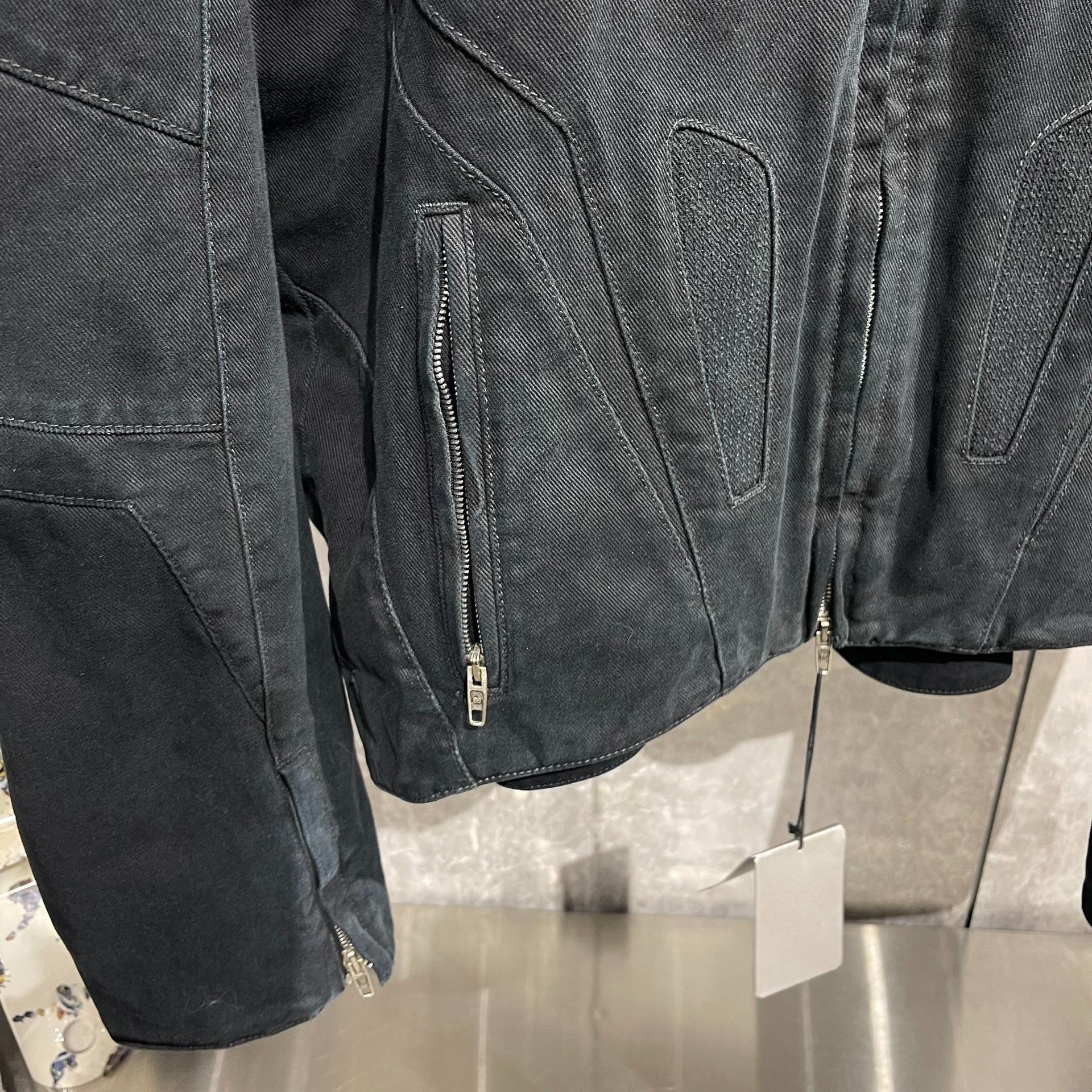 Balenciaga Balenciaga Denim Black Light Jacket l Men Size US L / EU 52-54 / 3 - 5 Thumbnail
