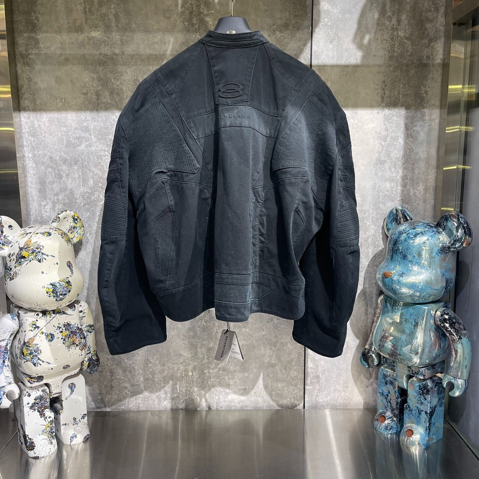 Balenciaga Balenciaga Denim Black Light Jacket l Men Size US L / EU 52-54 / 3 - 2 Thumbnail
